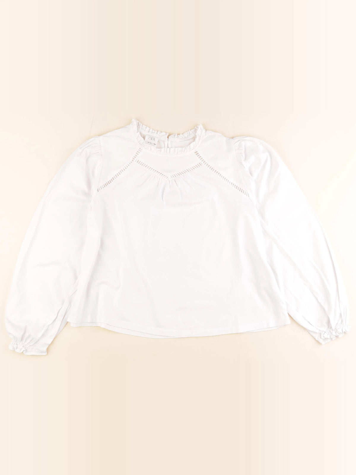 Zara - blouse blanc - 13/14 ans
