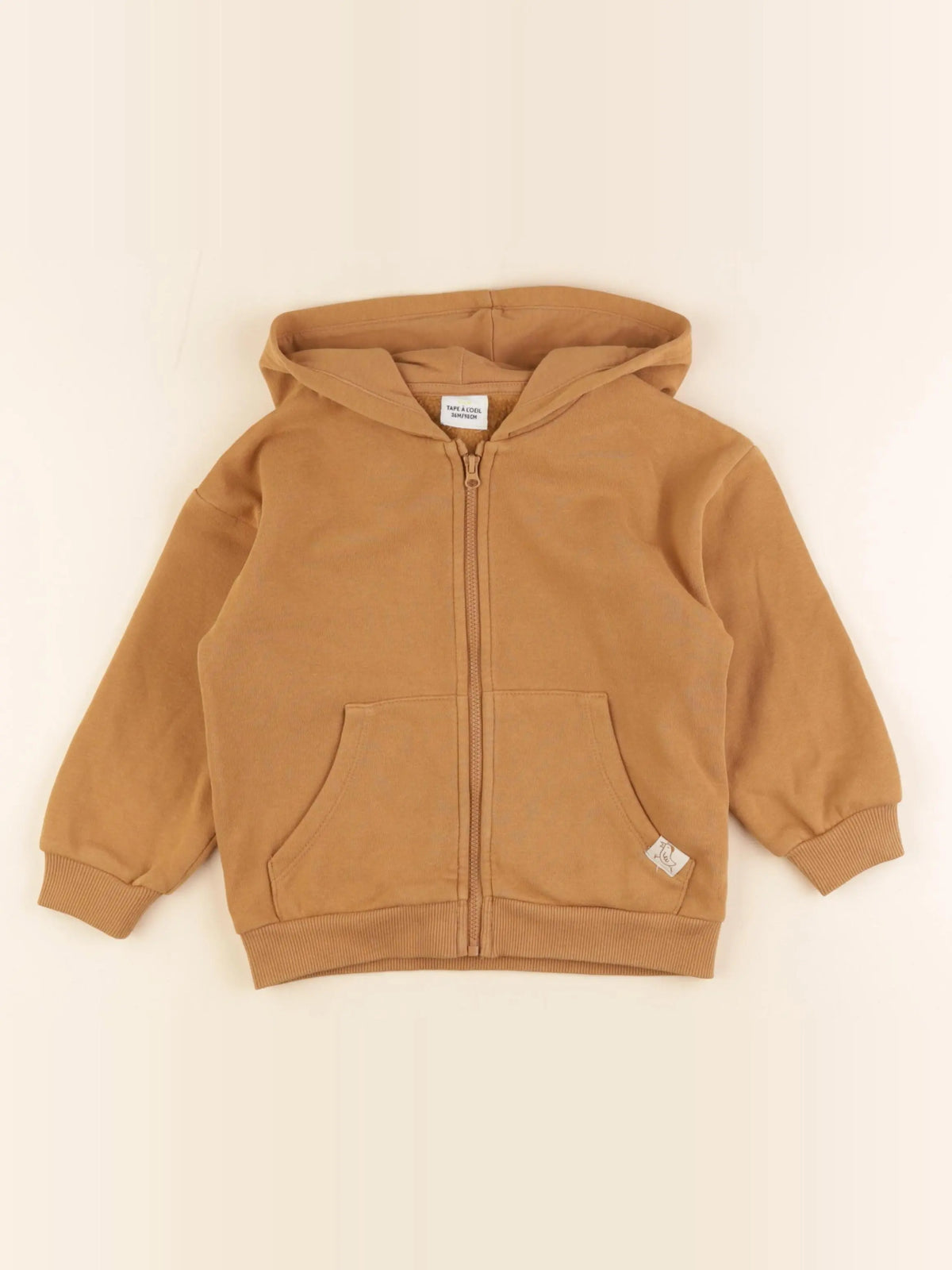 Tape à l'oeil - sweat marron - 36 mois