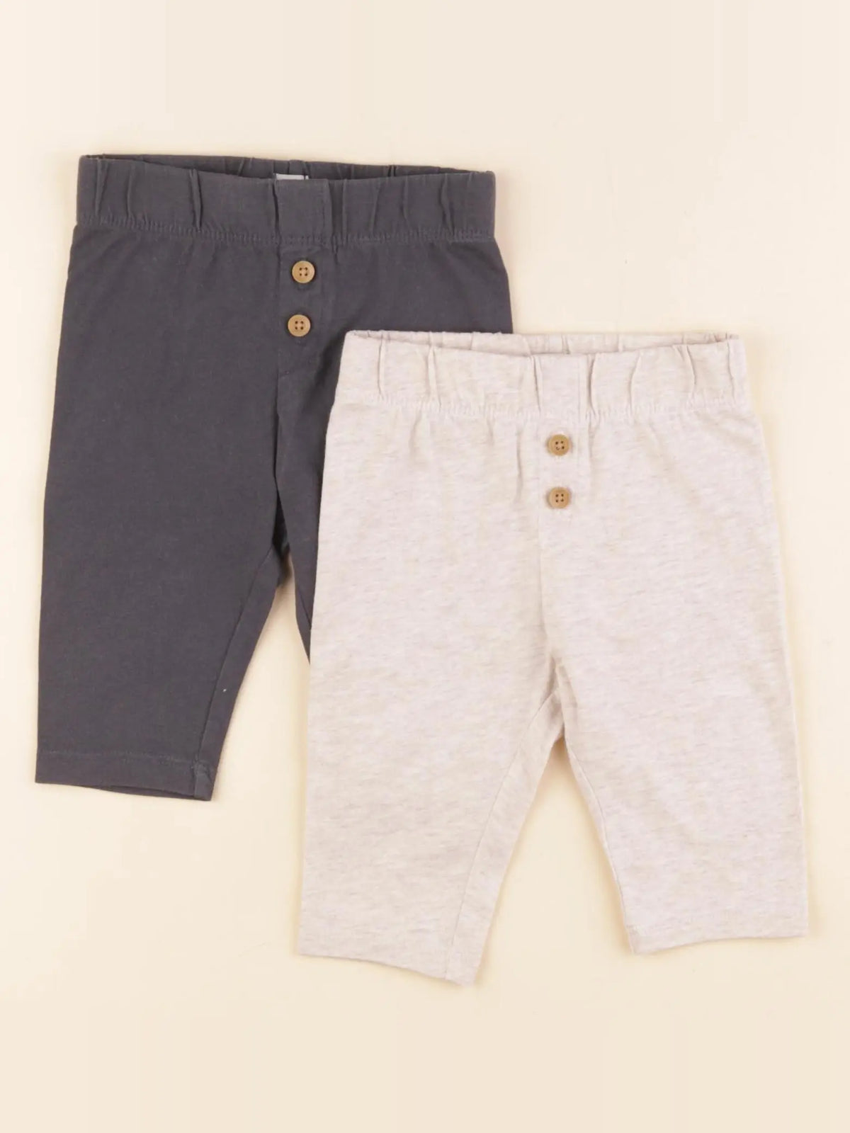 La Redoute - lot de 2 leggings multicolore - 3 mois
