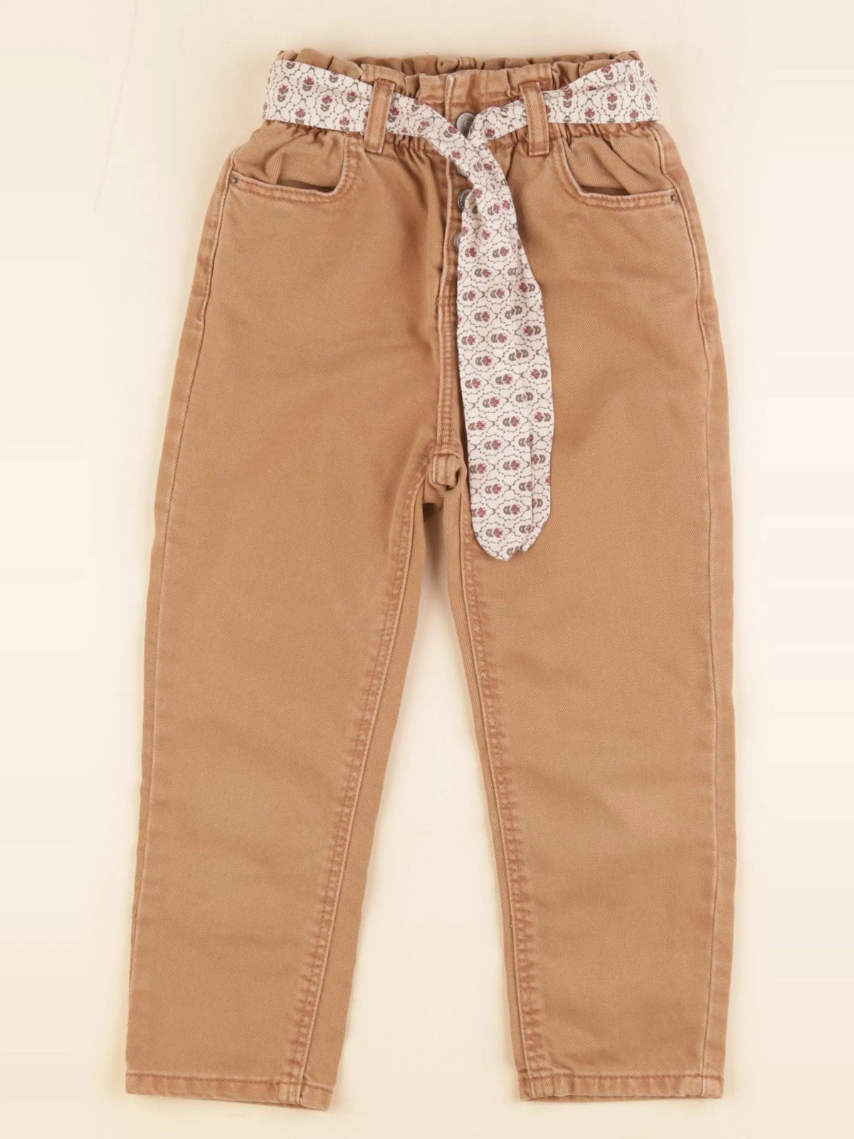 Vertbaudet - pantalon marron - 5 ans