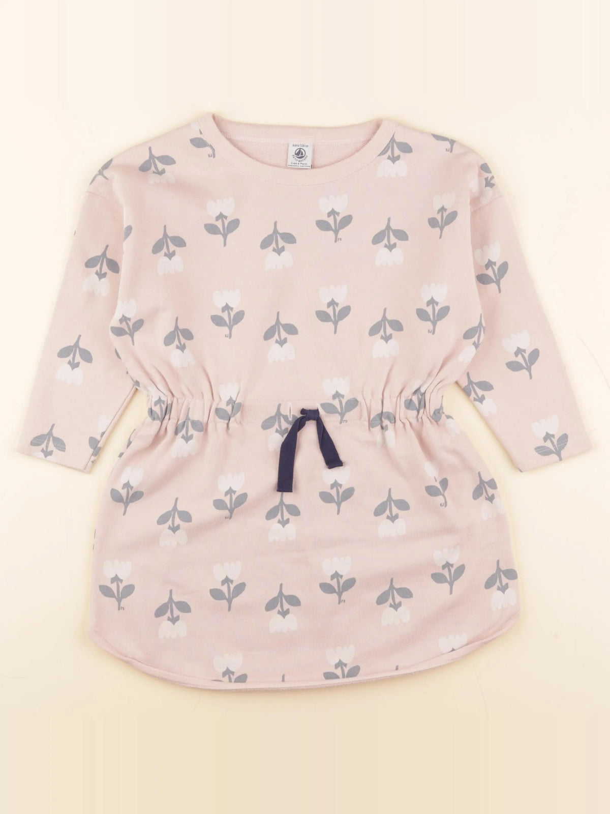 Petit Bateau - robe rose - 6 ans