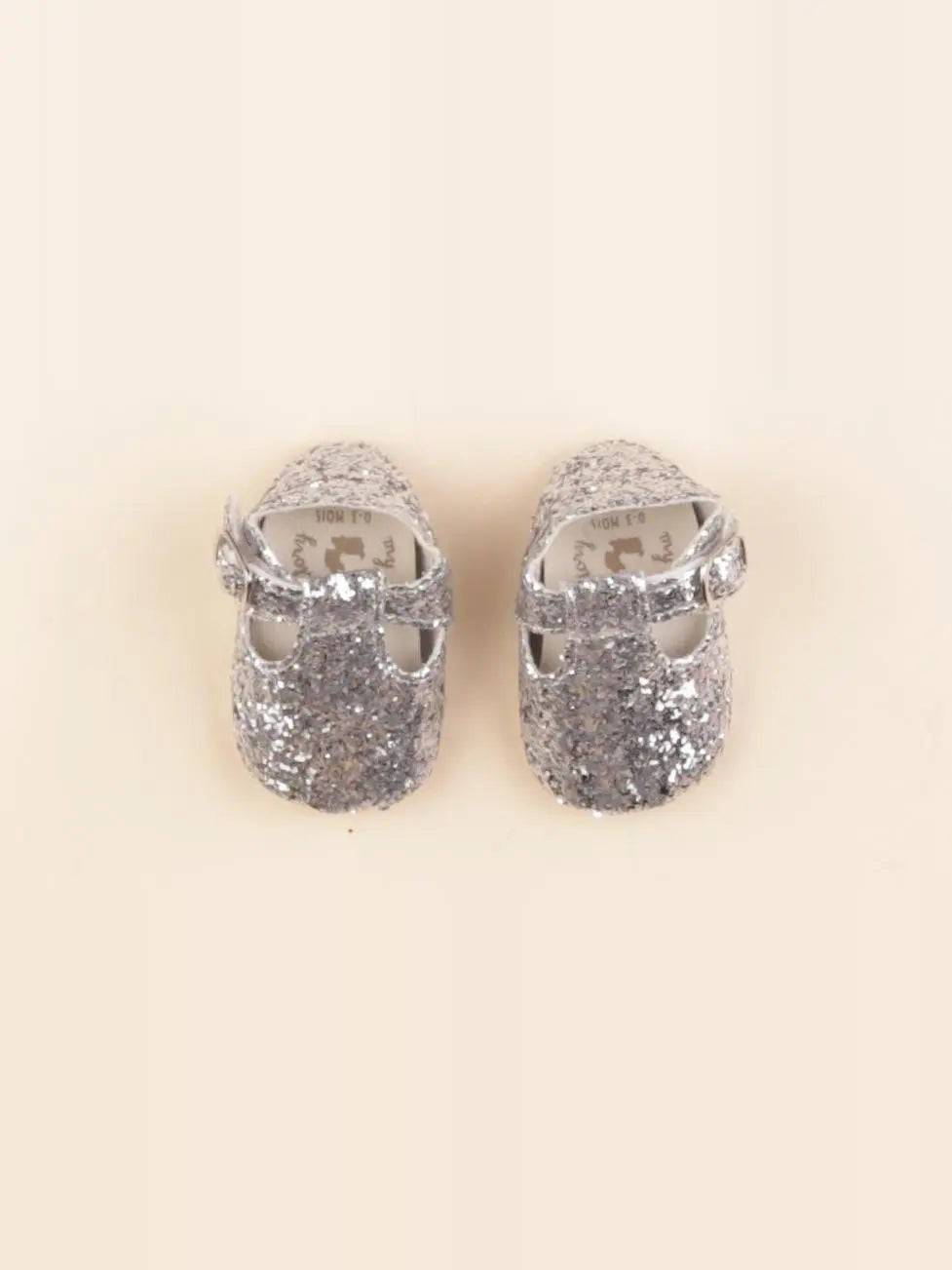 My Baby Factory - chaussons argent - pointure 16