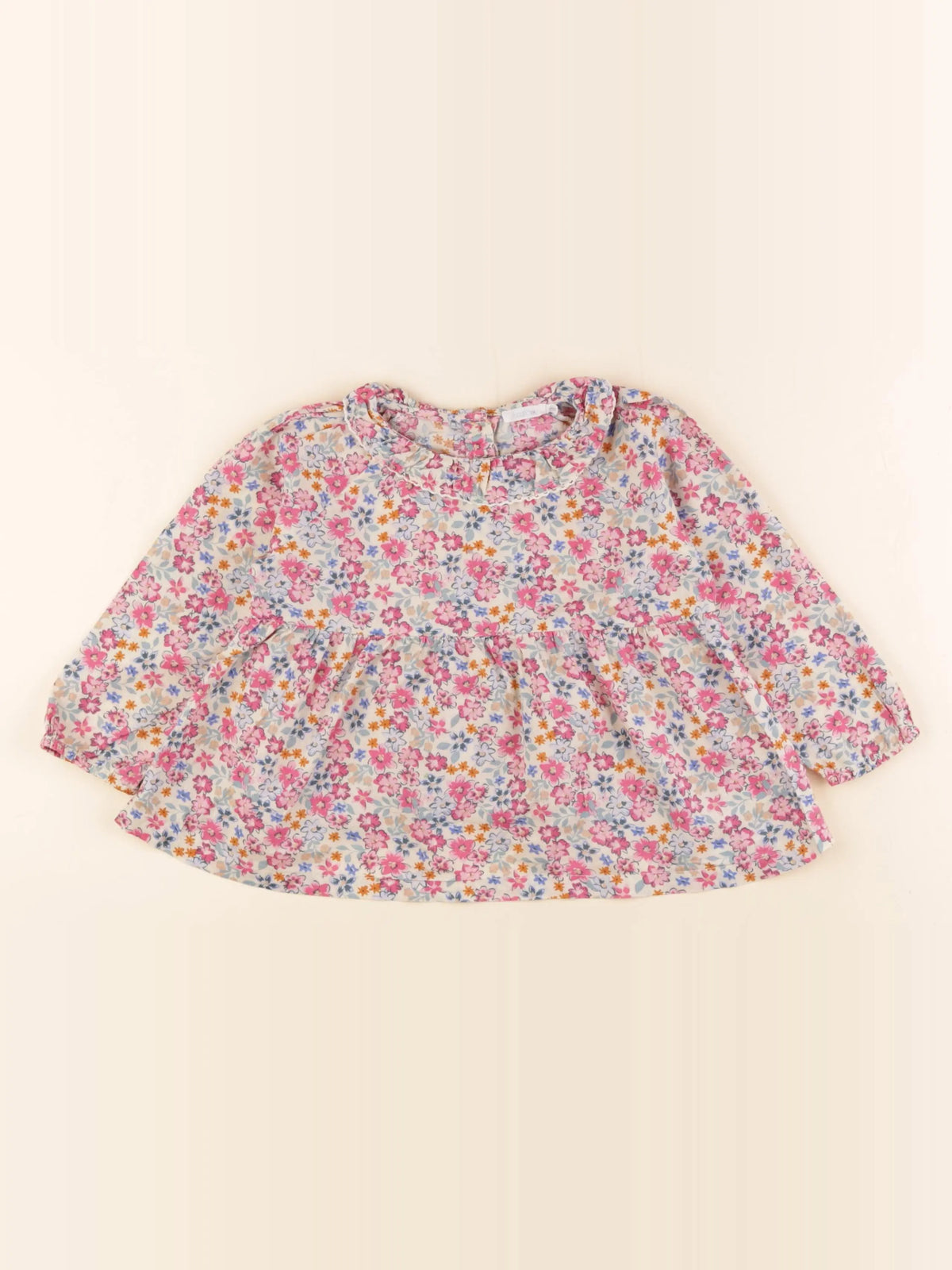 Boutchou - blouse multicolore - 24 mois