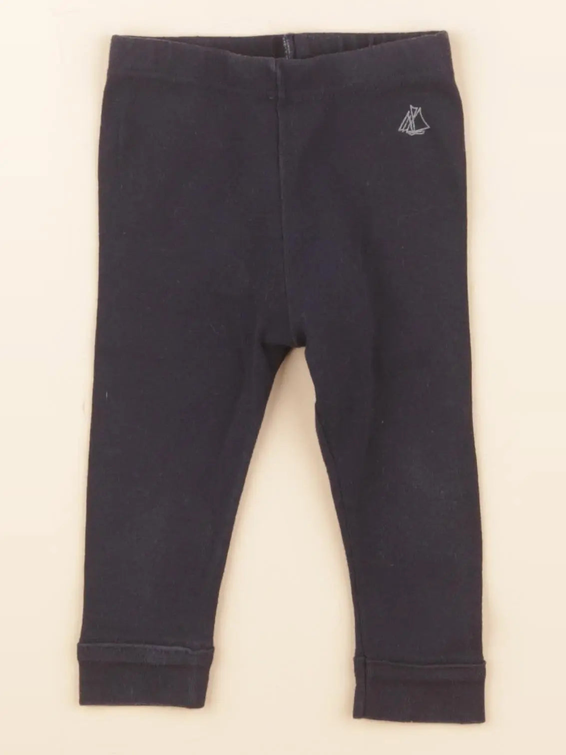 Petit Bateau - legging bleu - 6 mois