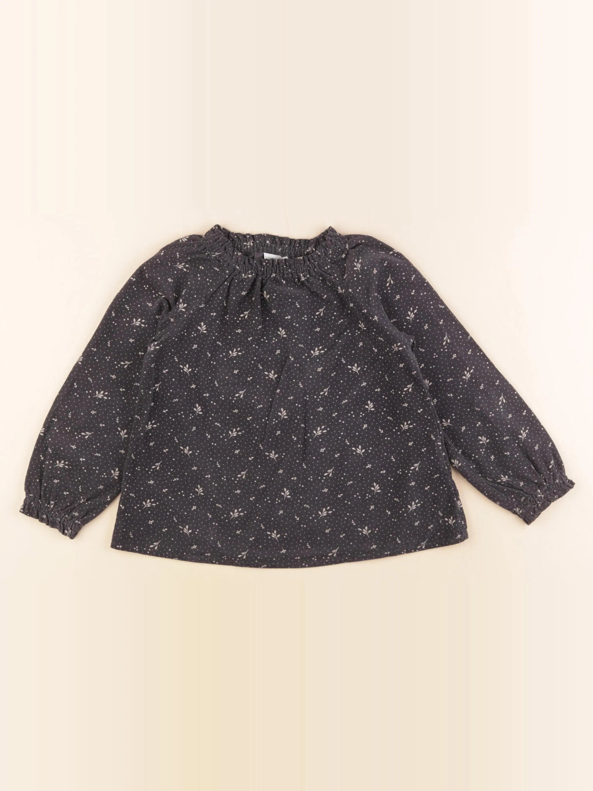 Vertbaudet - blouse gris - 5 ans