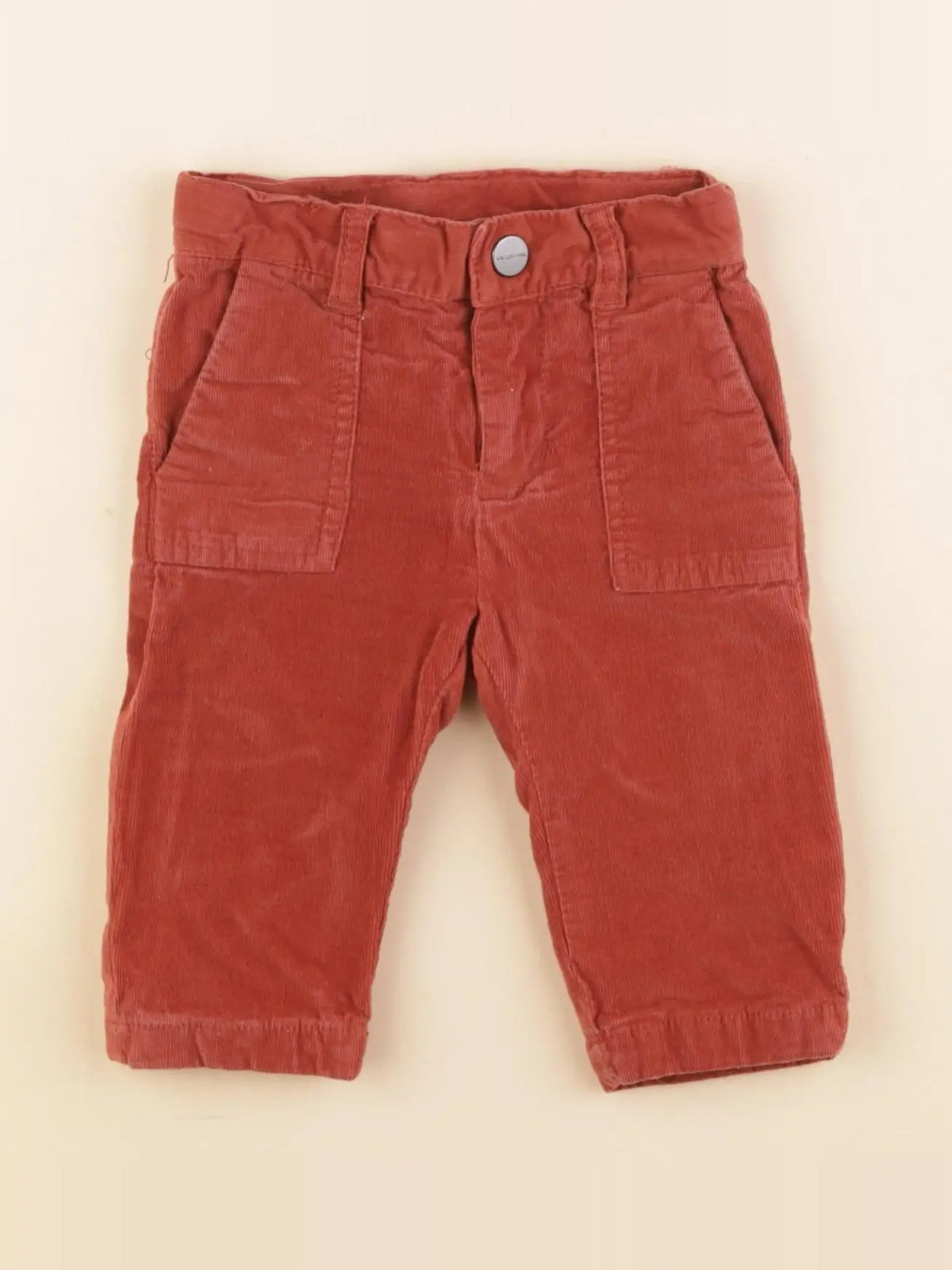 Jacadi - pantalon rouge - 6 mois