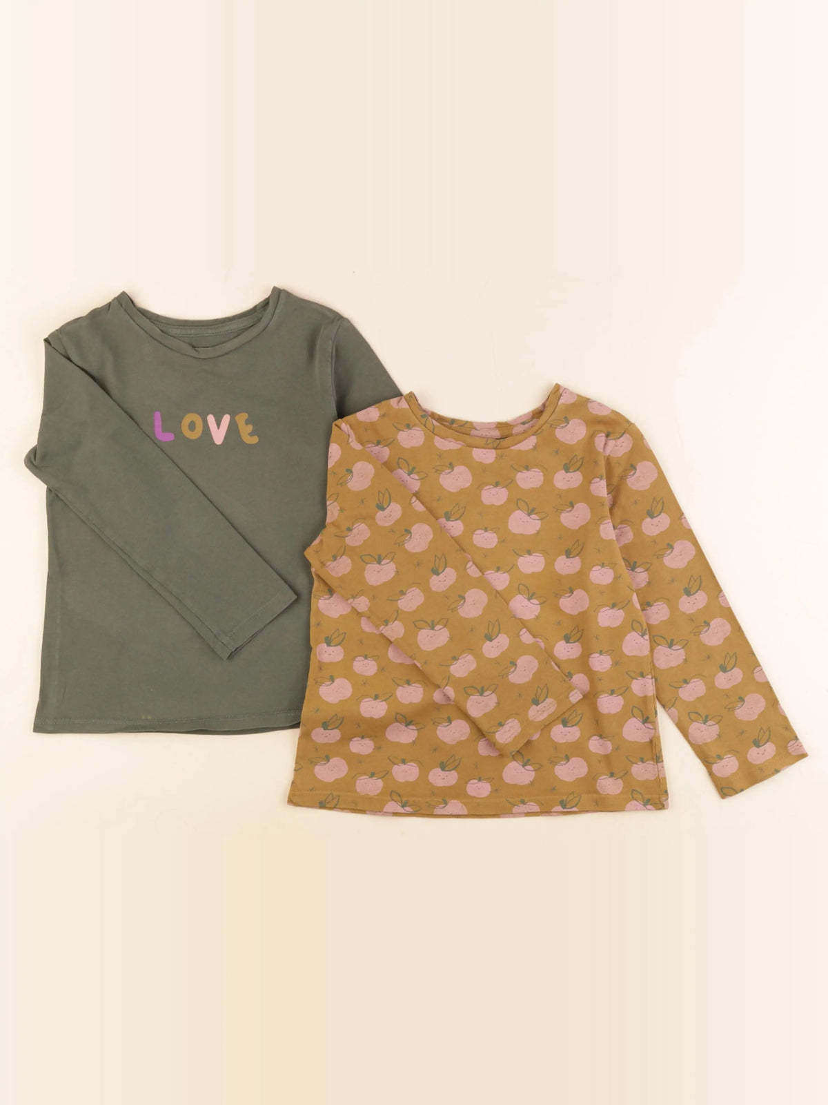 La Redoute - lot de 2 tee-shirts vert - 5 ans