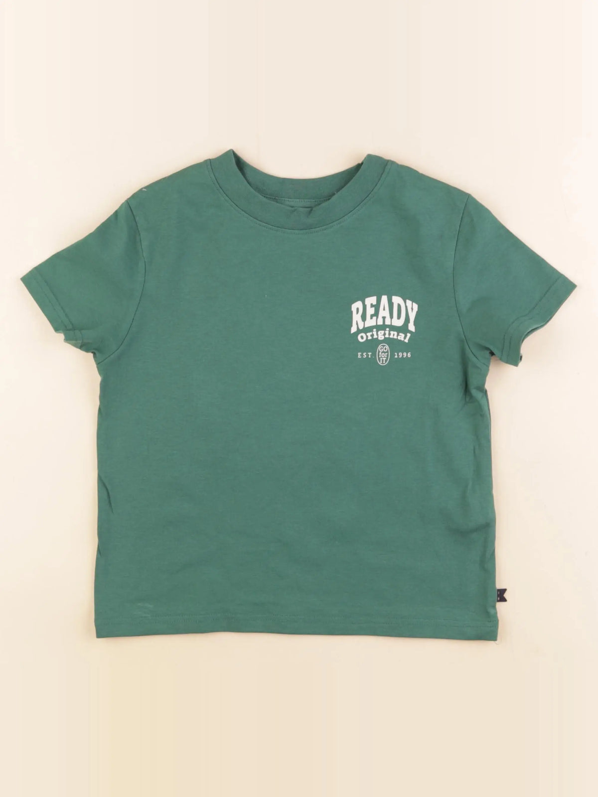 Okaidi - tee-shirt imprimé au dos vert - 3 ans