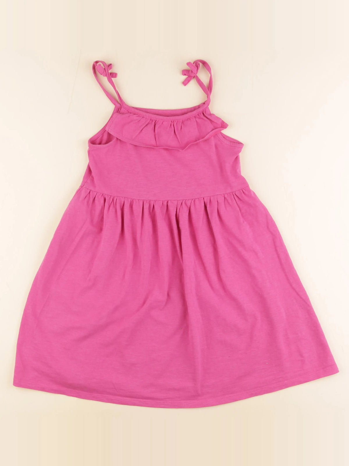 Vertbaudet - robe rose - 8 ans