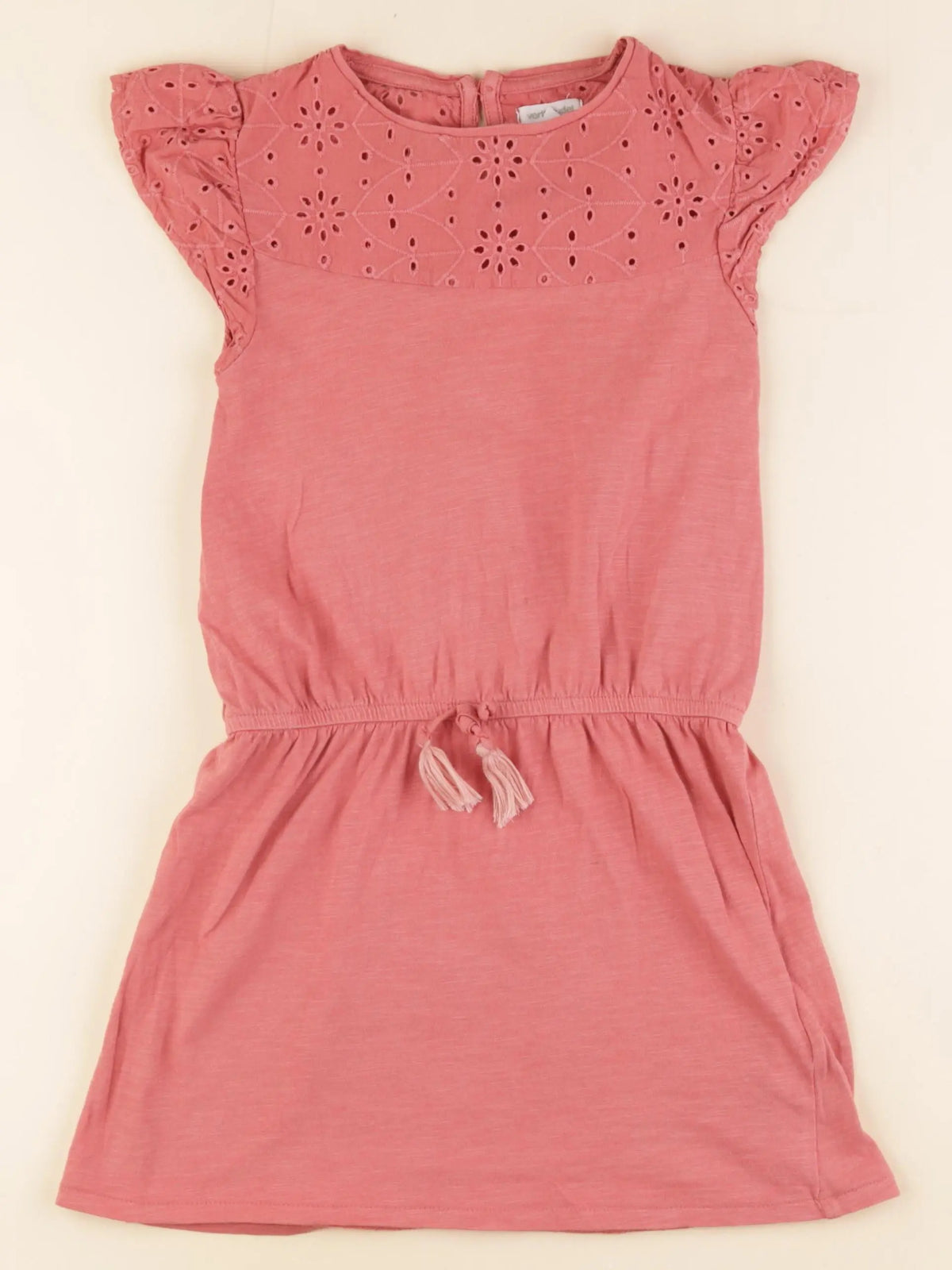Vertbaudet - robe rose - 8 ans