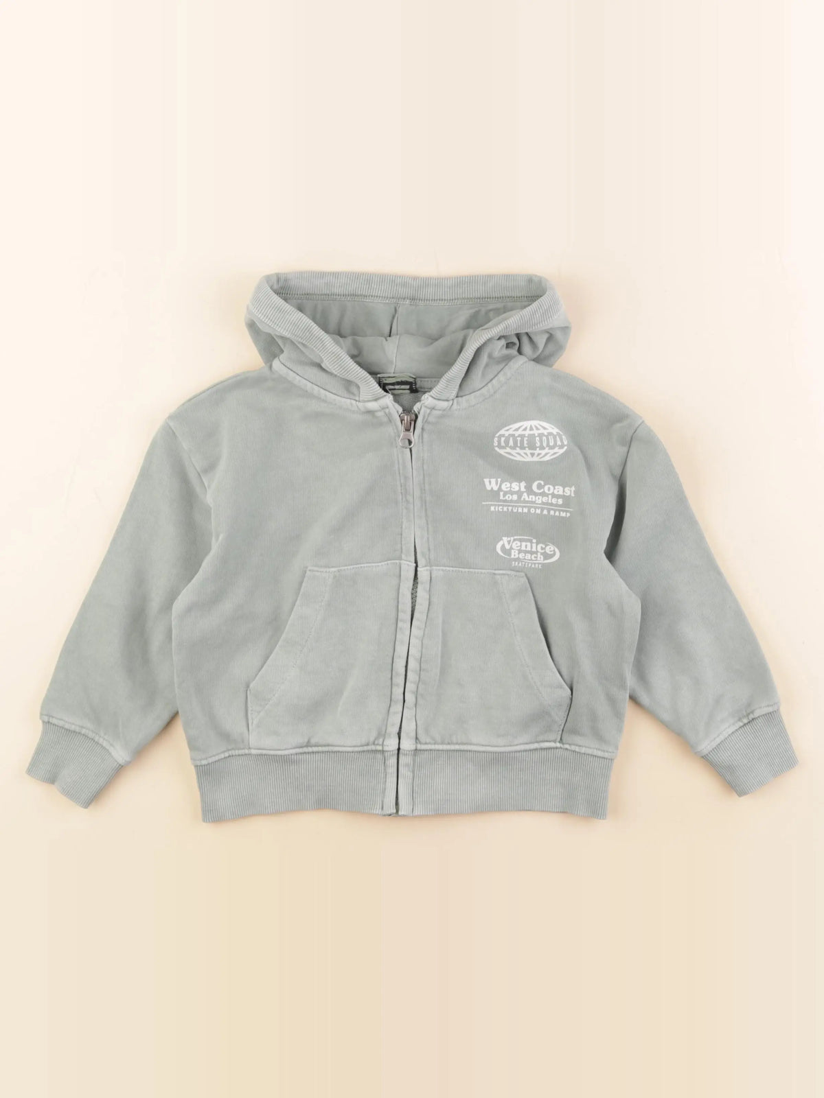 Tape à l'oeil - sweat imprimé au dos vert - 2/3 ans