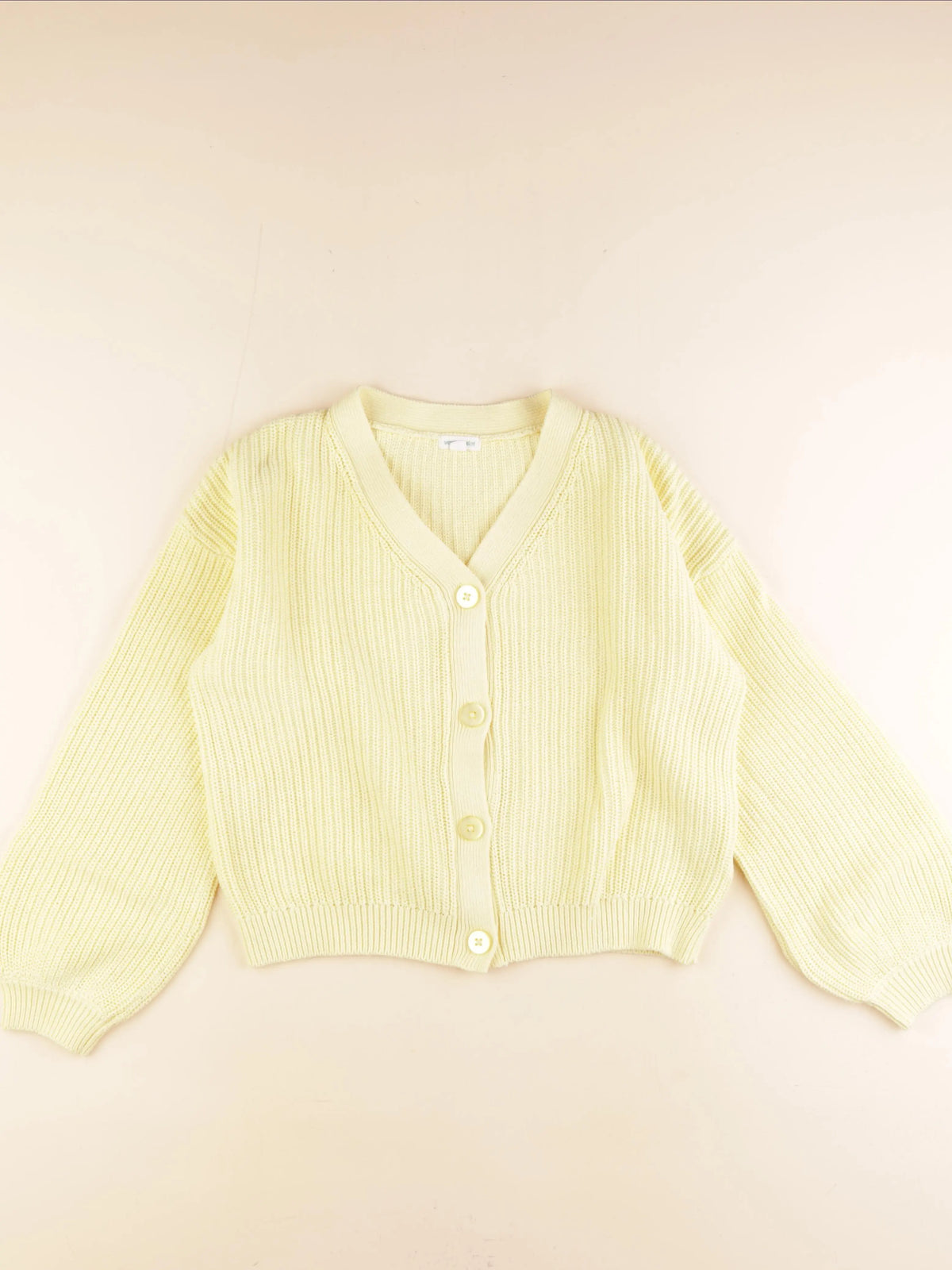 Vertbaudet - gilet jaune - 12 ans