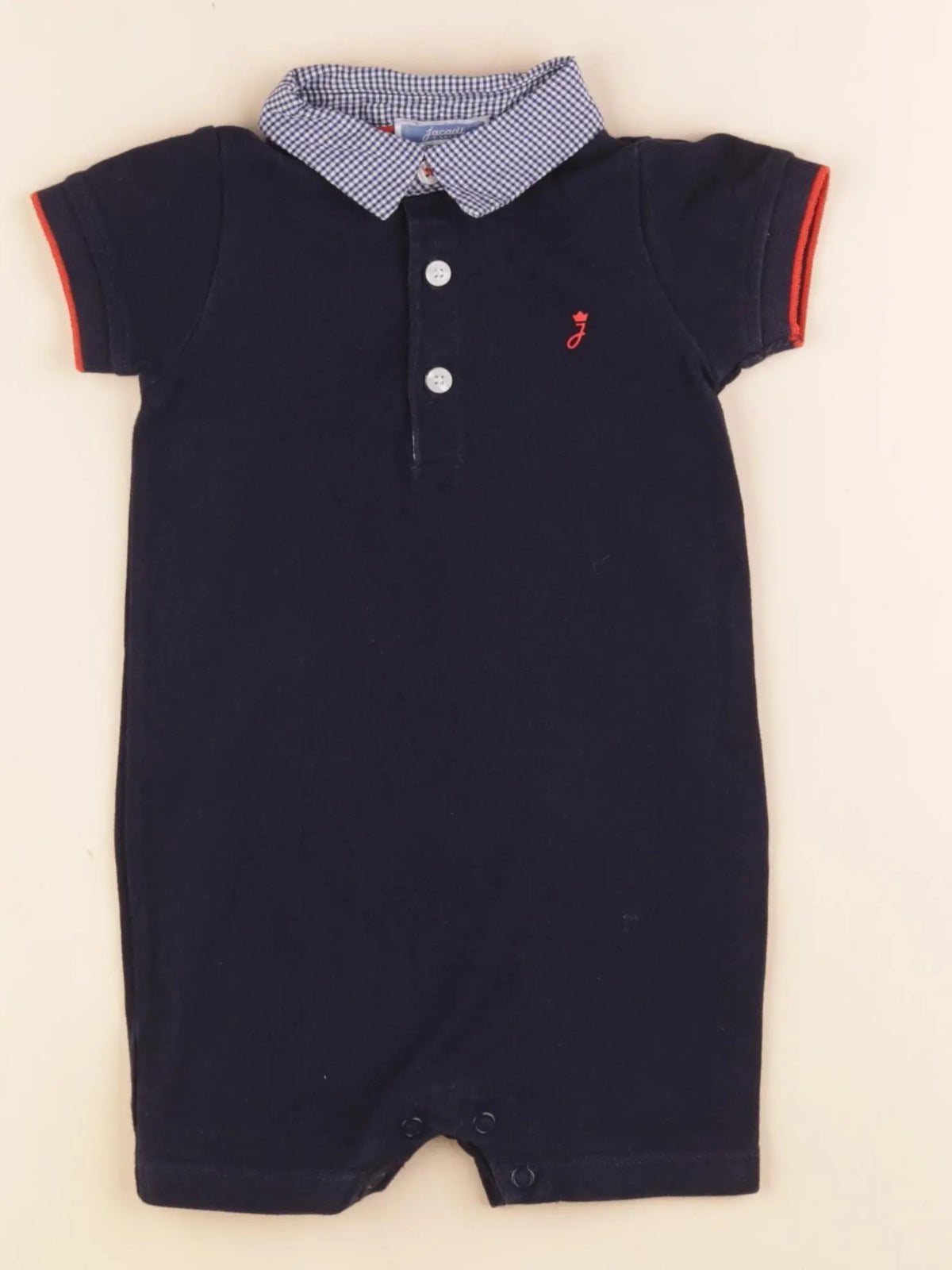 Jacadi - combinaison bleu - 12 mois