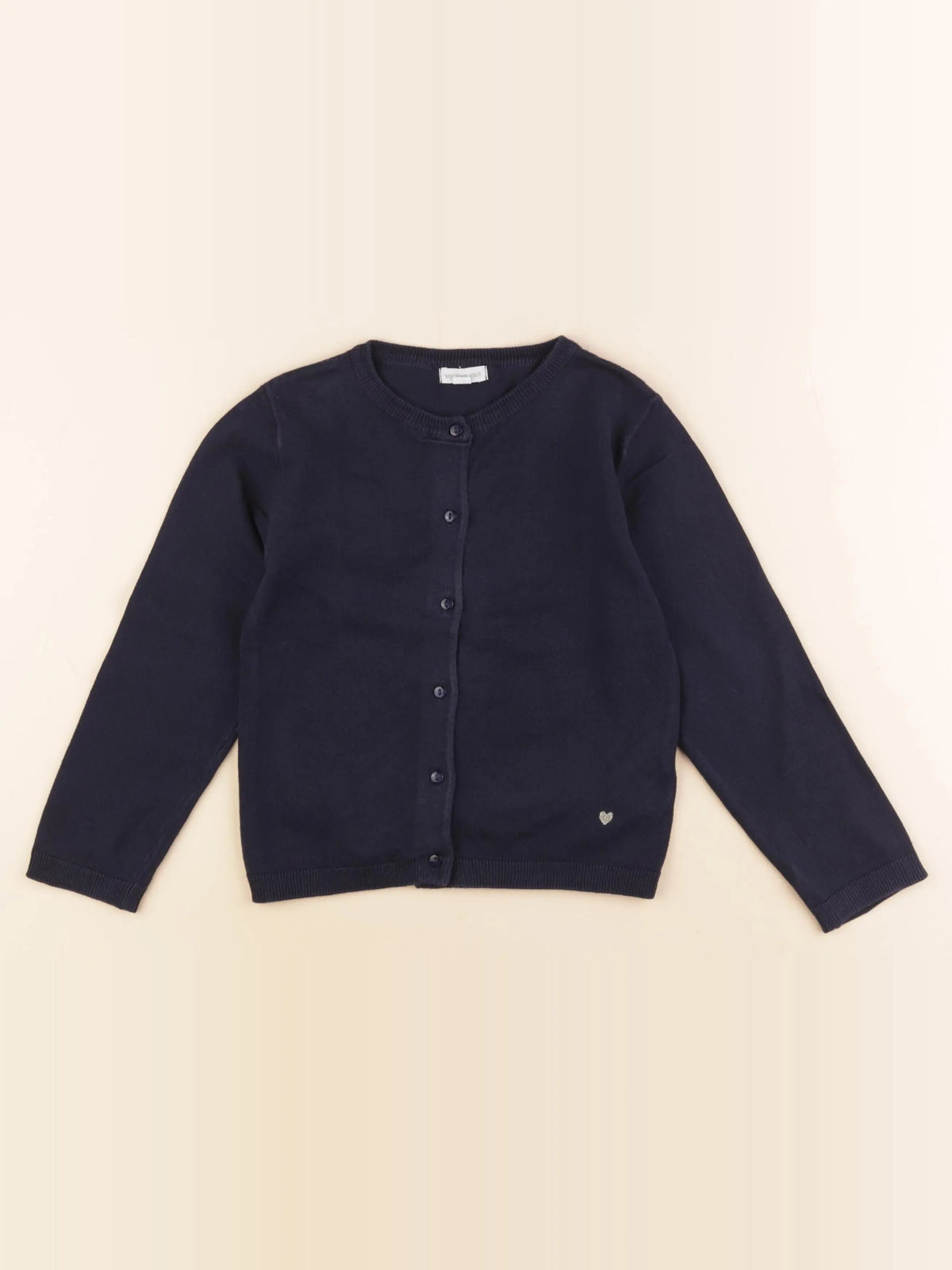 Vertbaudet - gilet bleu - 6 ans