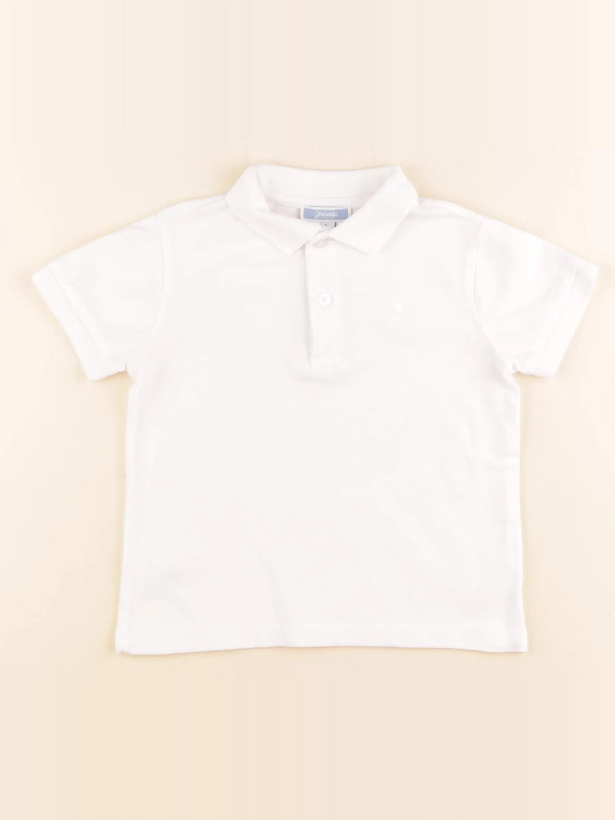 Jacadi - polo blanc - 3 ans