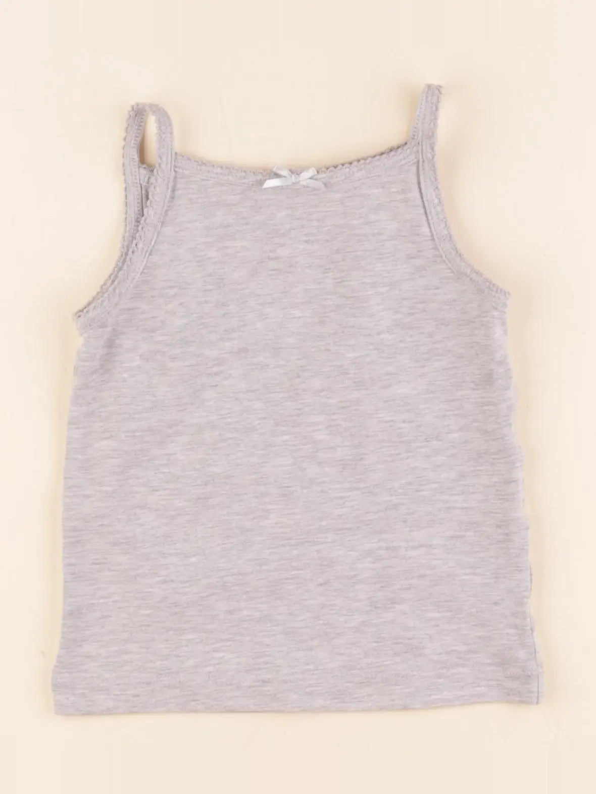 H&M - maillot de corps gris - 18/24 mois