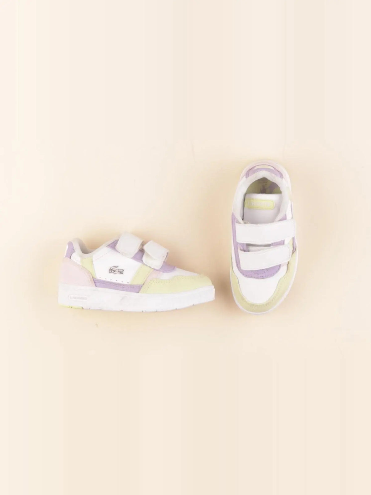 Lacoste - baskets multicolore - pointure 23