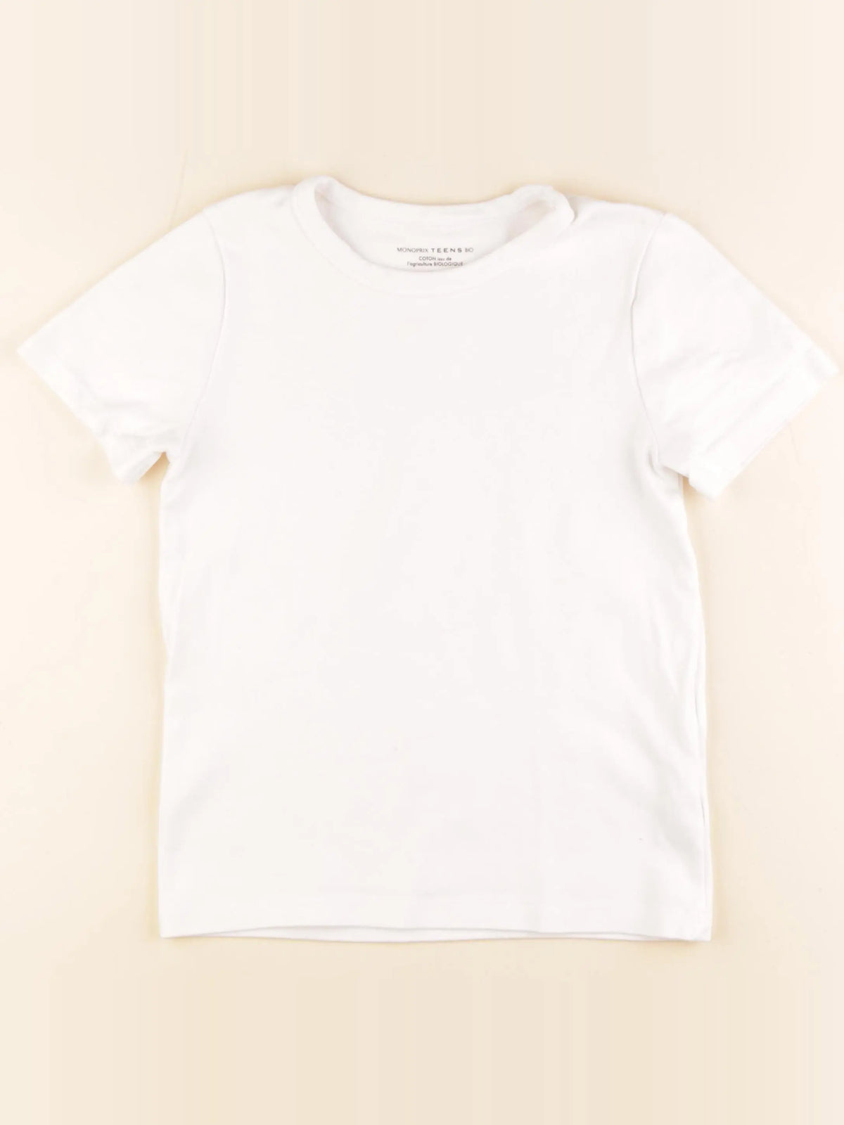 Monoprix - tee-shirt blanc - 12 ans