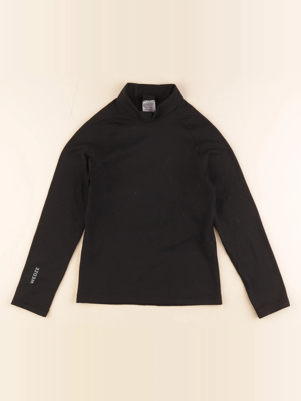 Decathlon ski - sous-pull technique noir - 8 ans
