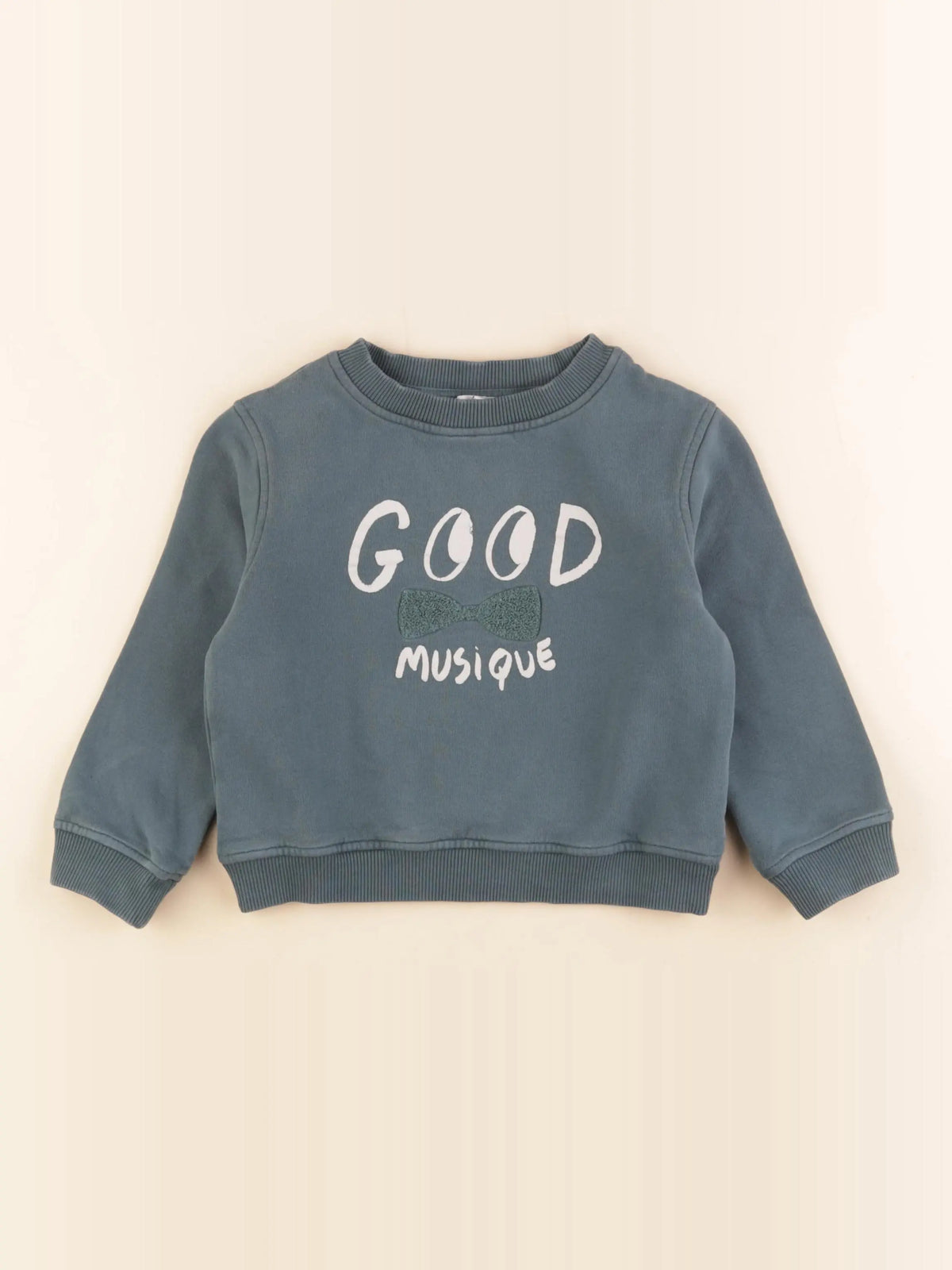 Emile et Ida - sweat bleu - 3 ans