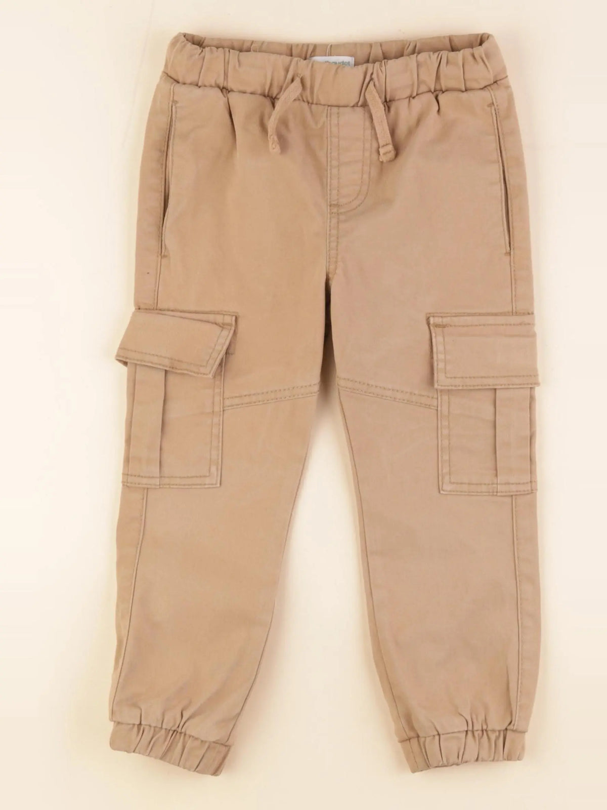 Vertbaudet - pantalon beige - 4 ans