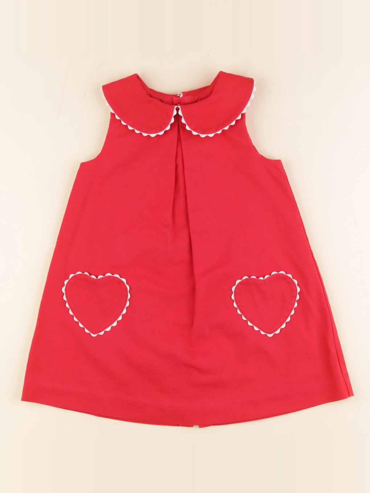 Jacadi - robe rouge - 36 mois