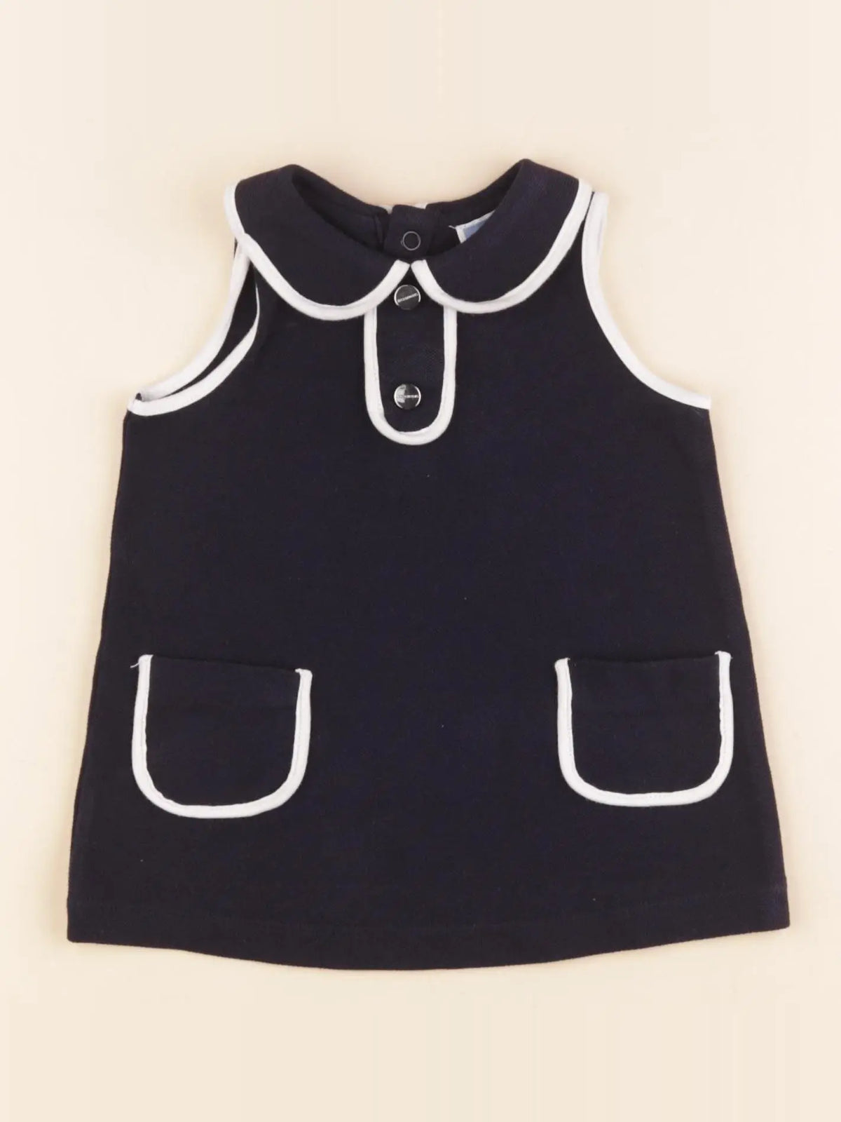 Jacadi - robe bleu - 6 mois