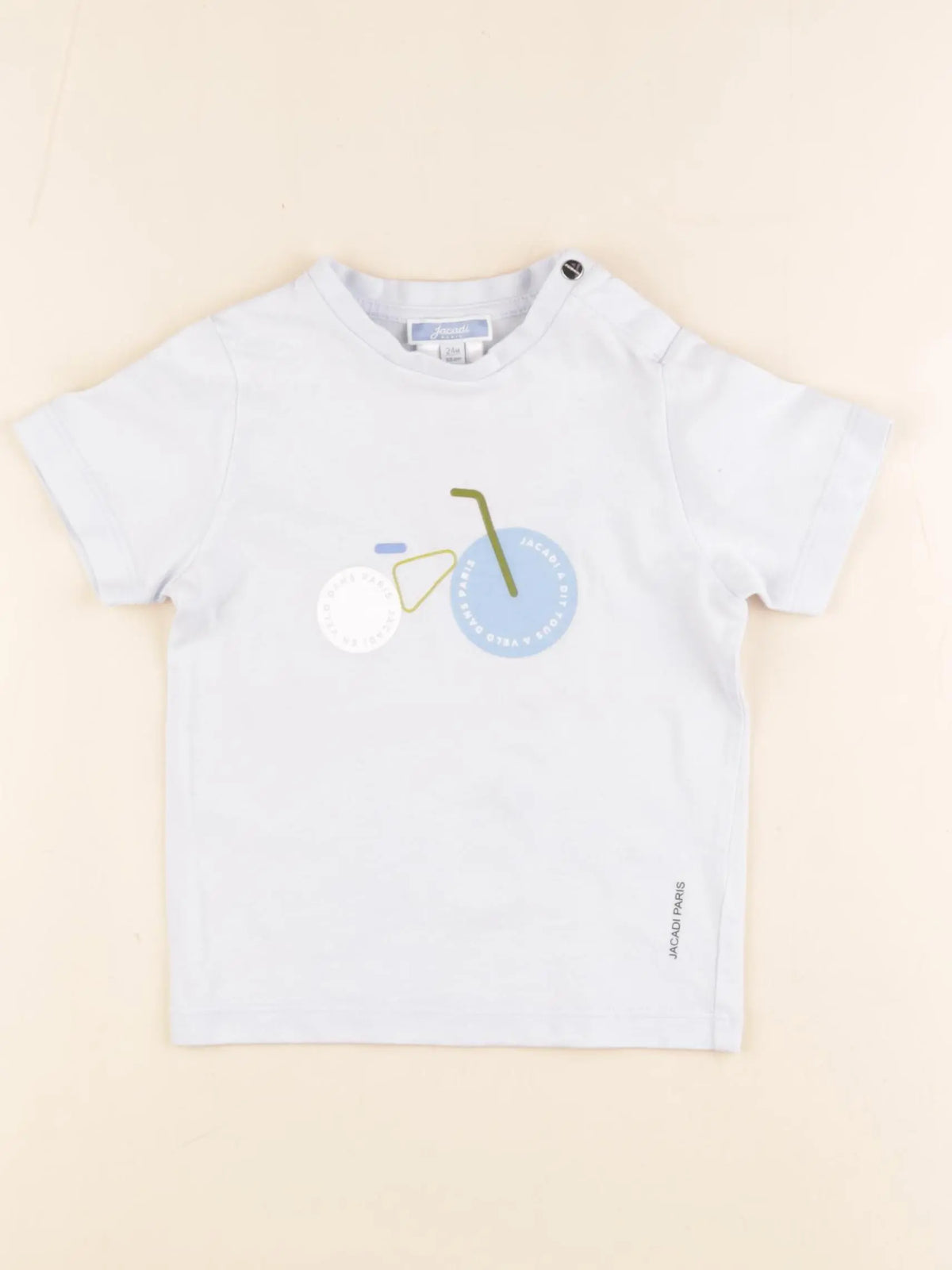 Jacadi - tee-shirt bleu - 24 mois