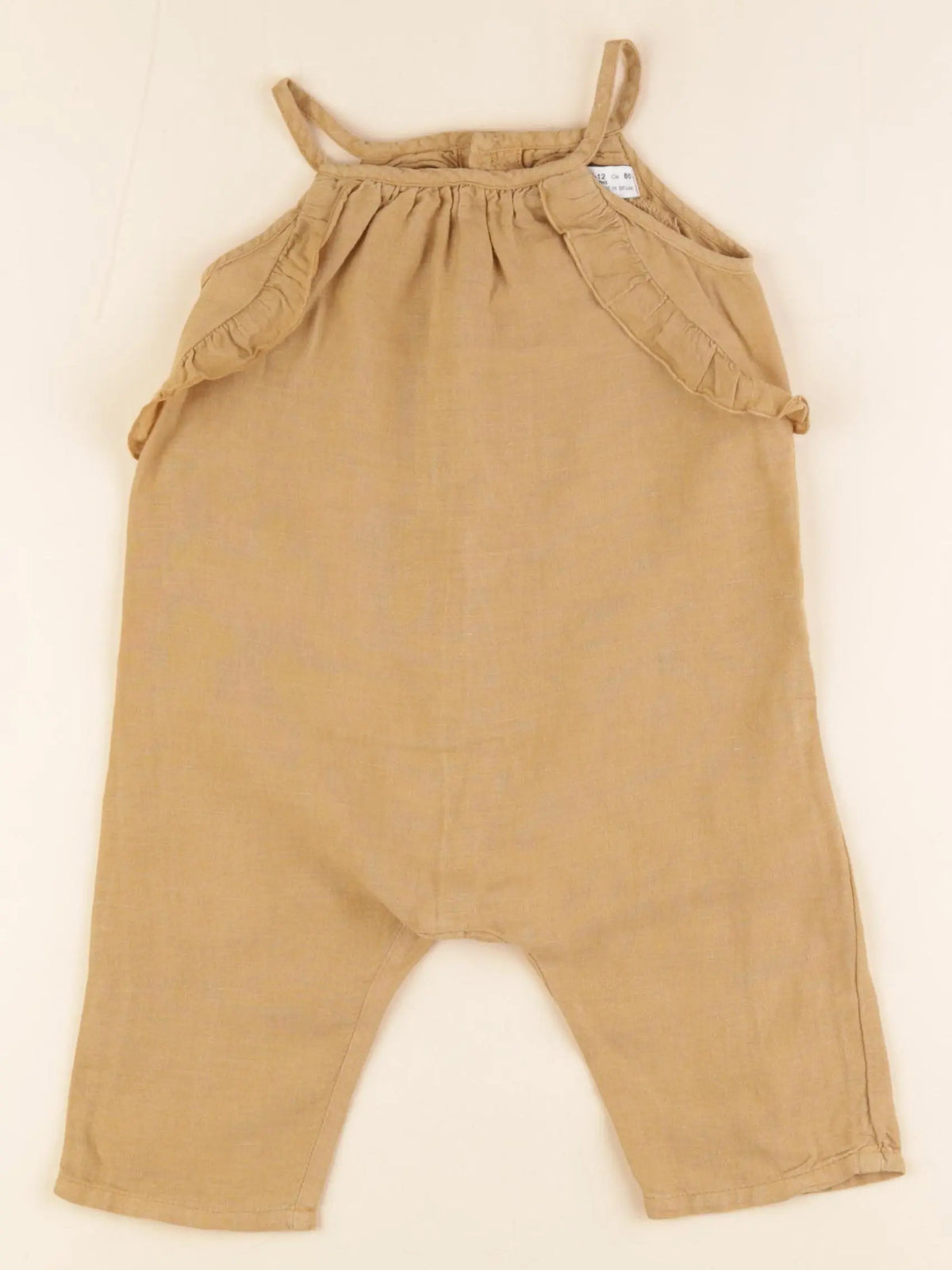 Zara - combinaison jaune - 9/12 mois