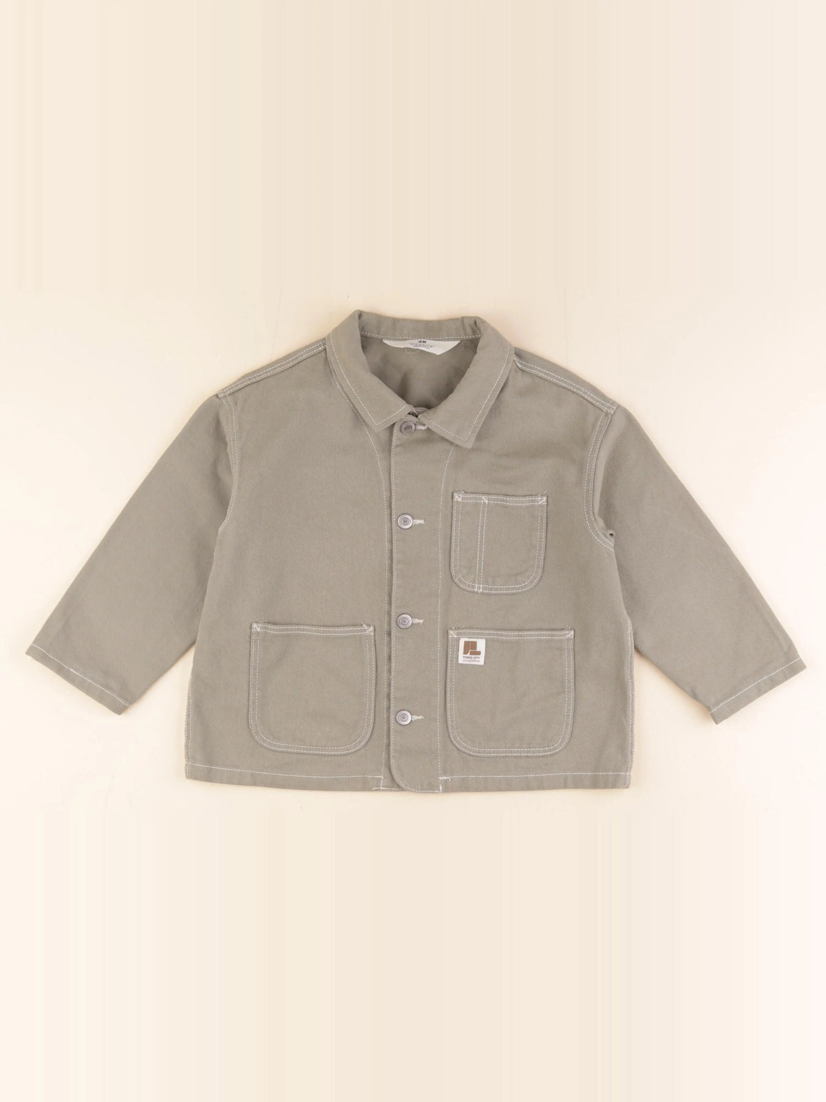 H&M - veste vert - 4/5 ans