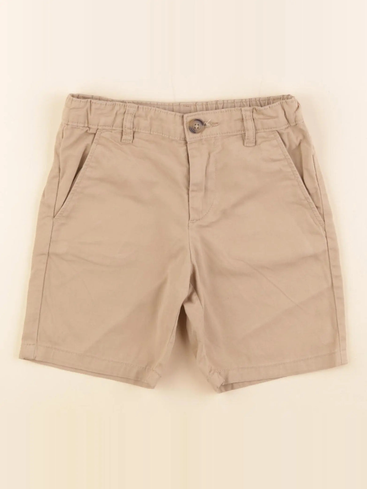 H&M - short beige - 3/4 ans