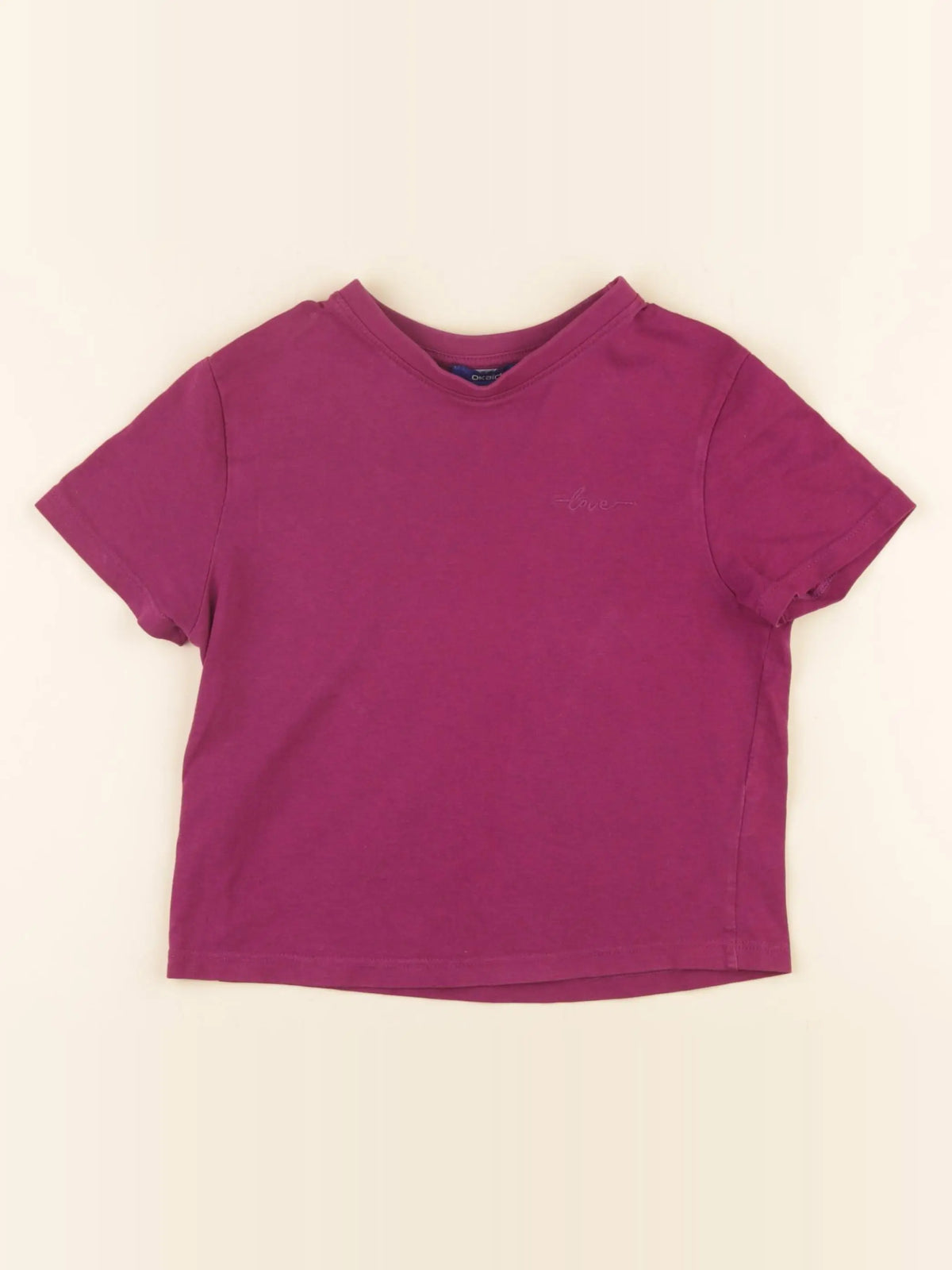 Okaidi - tee-shirt rose - 6 ans