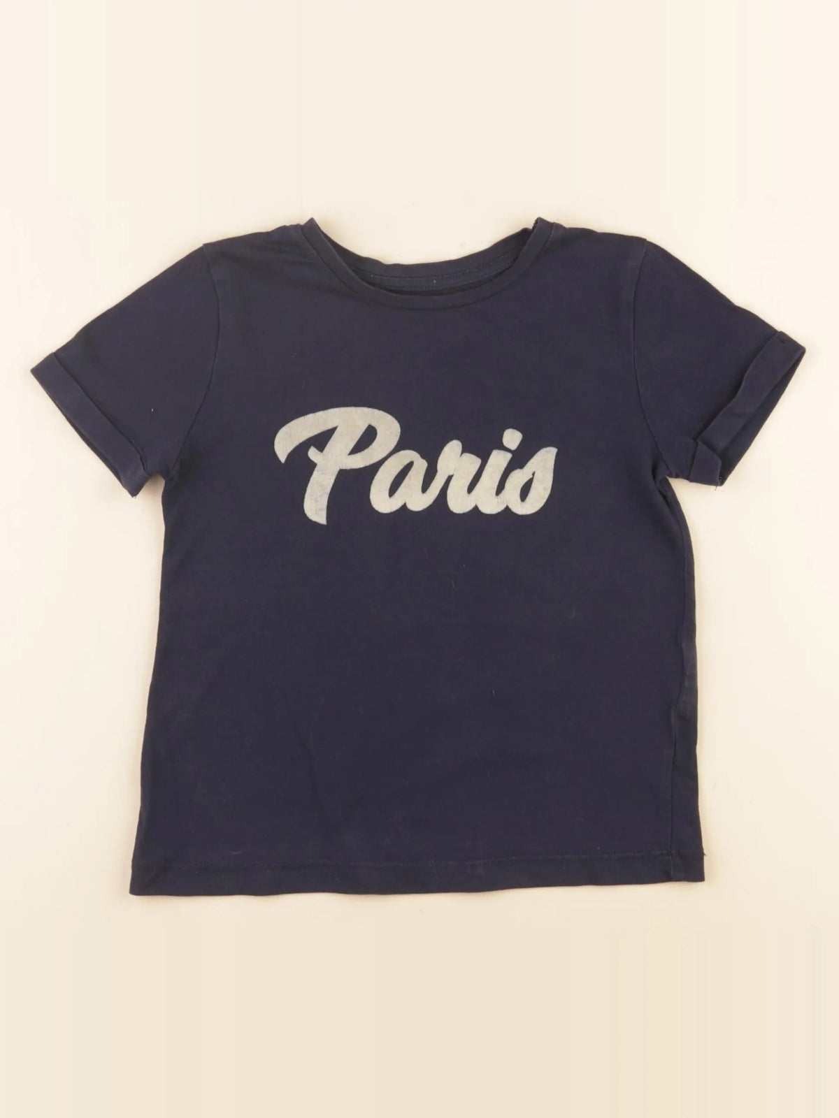 Monoprix - tee-shirt bleu - 4 ans