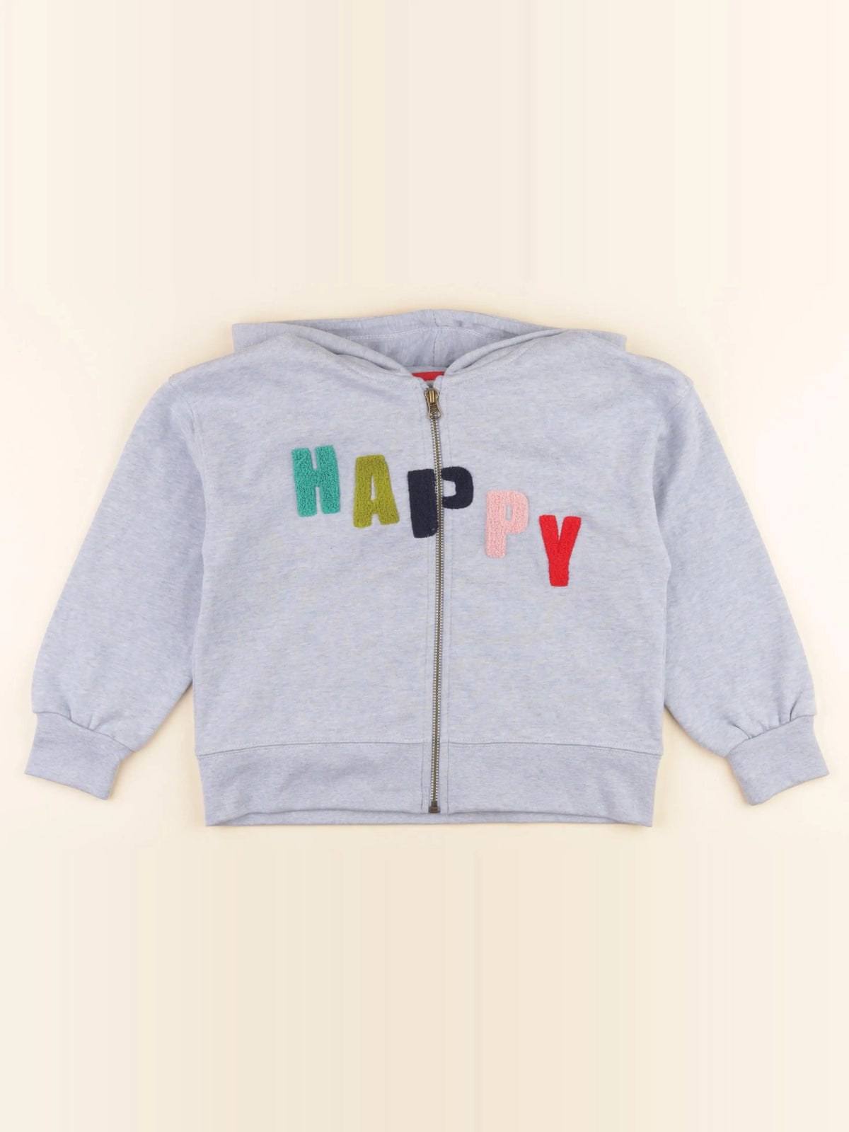 Monoprix - sweat bleu - 6 ans