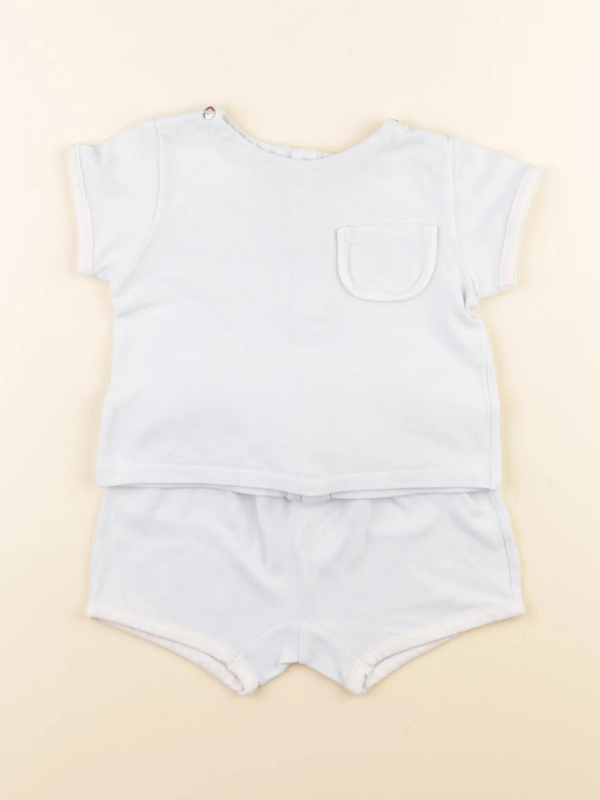 Jacadi - ensemble bleu - 18 mois