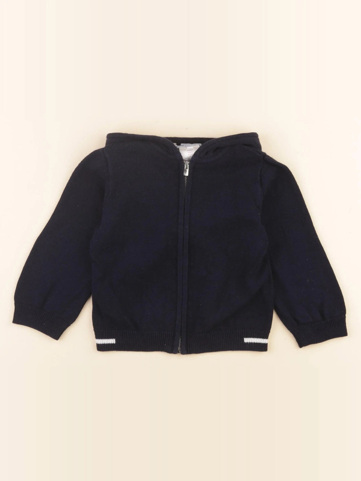 Jacadi - gilet bleu - 18 mois