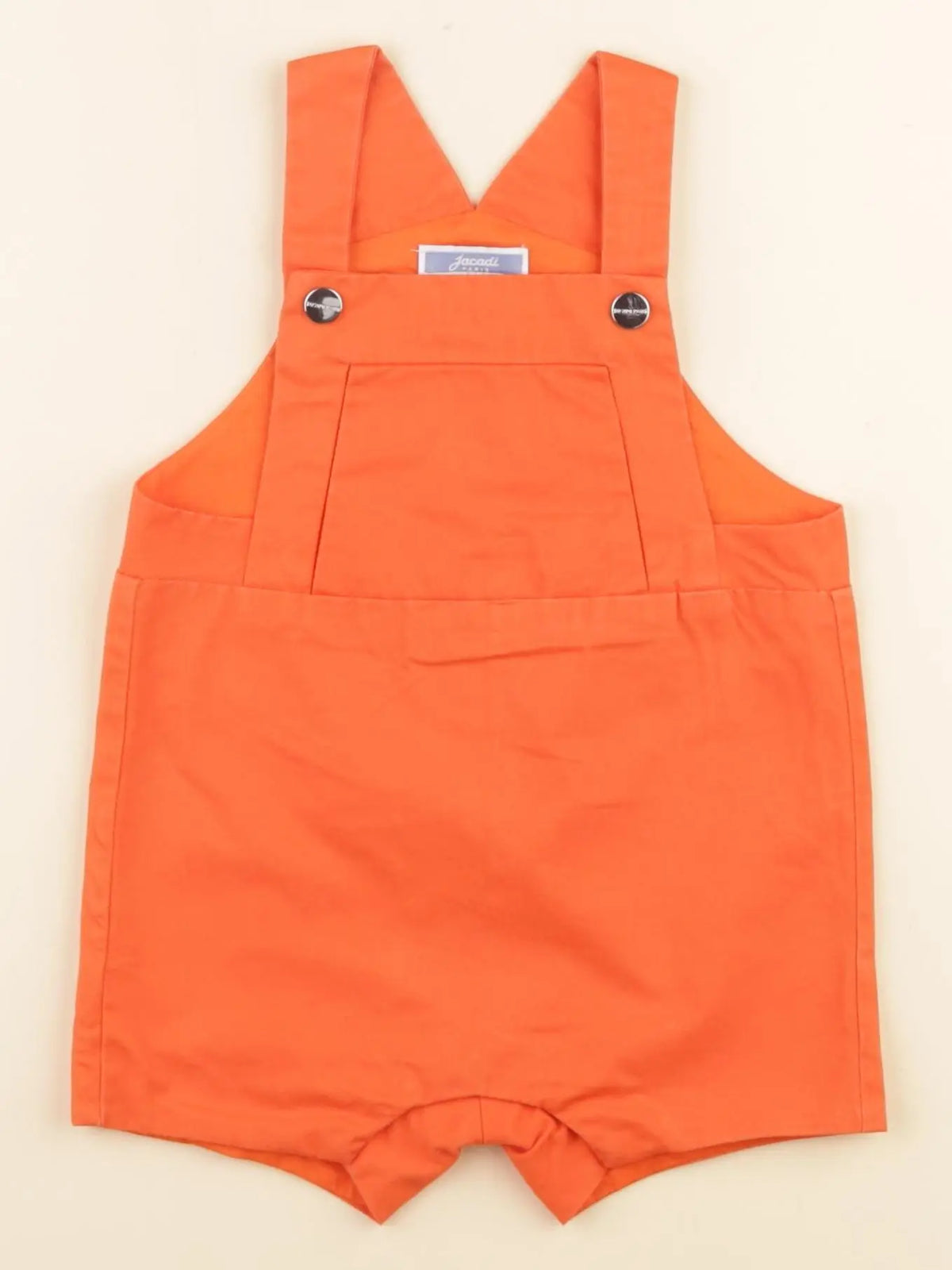 Jacadi - salopette orange - 12 mois