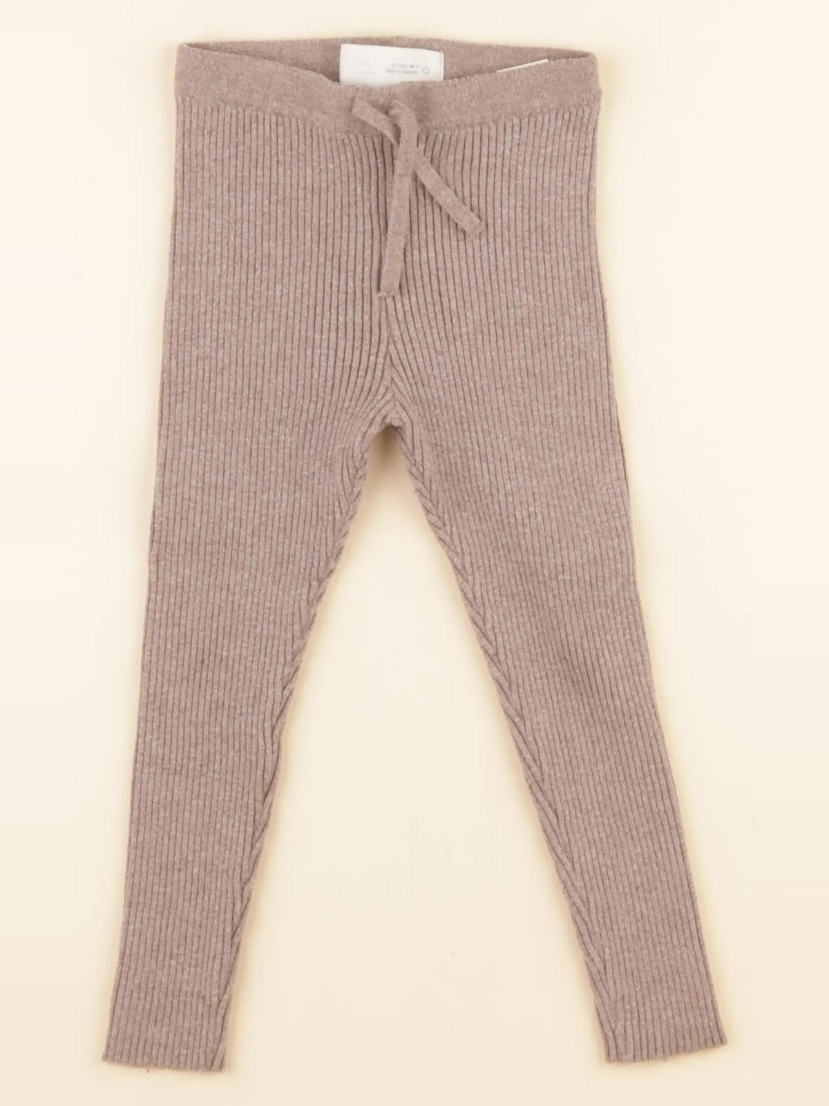 Zara - legging marron - 3 ans