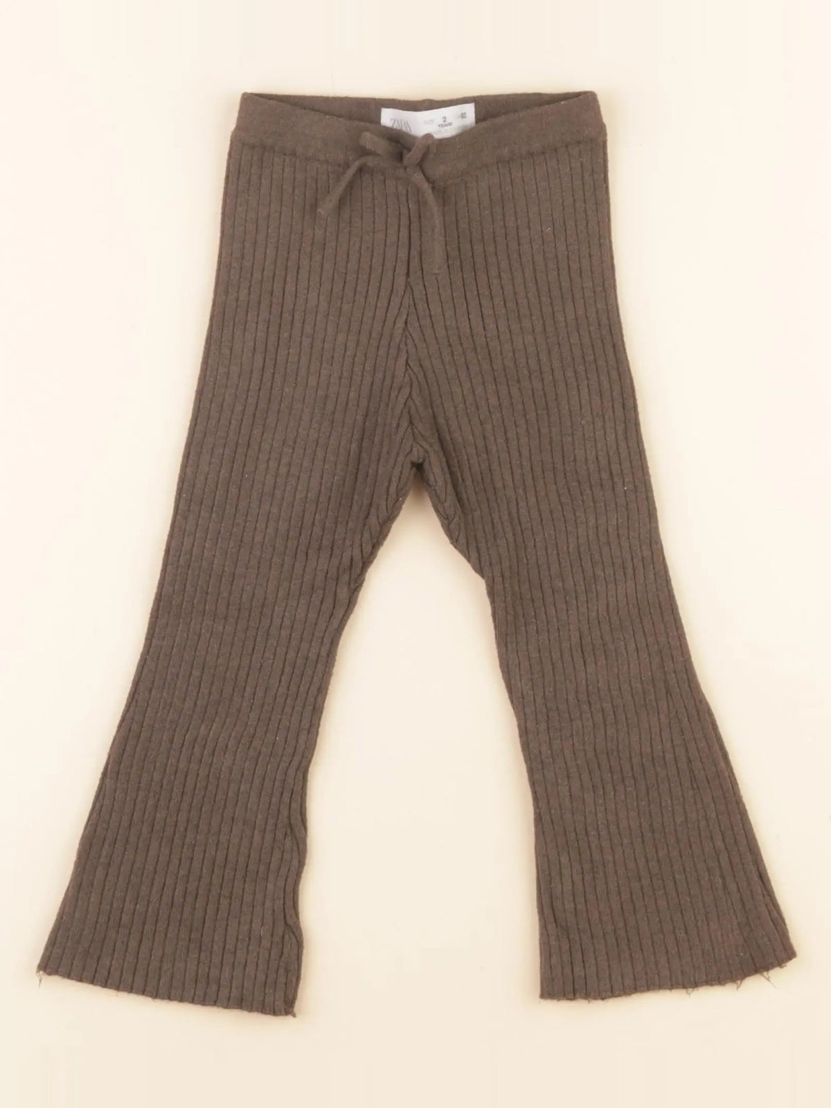 Zara - legging marron - 2 ans