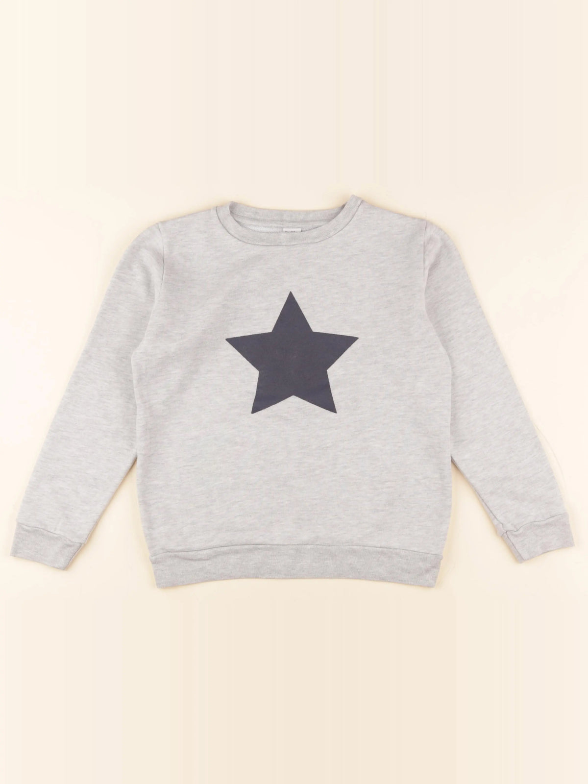 Petit Bateau - sweat gris - 10 ans