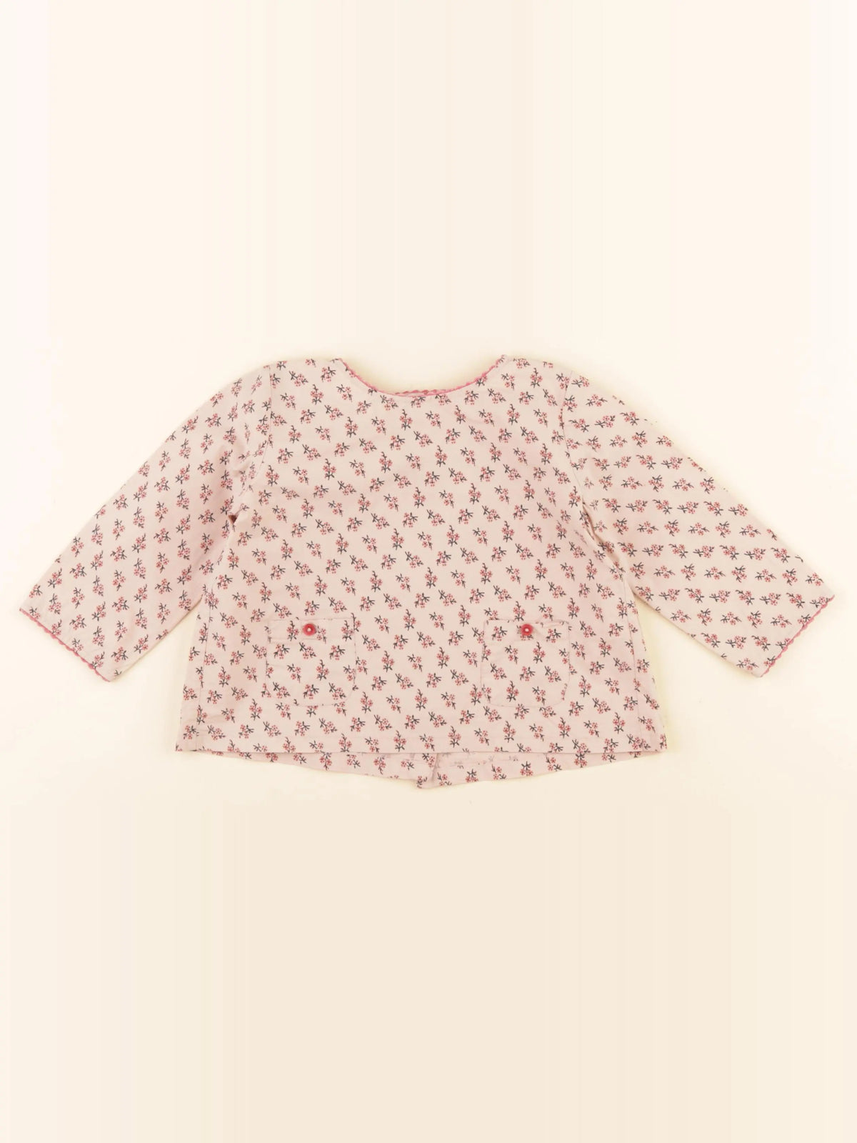 Caramel - blouse rose - 18 mois