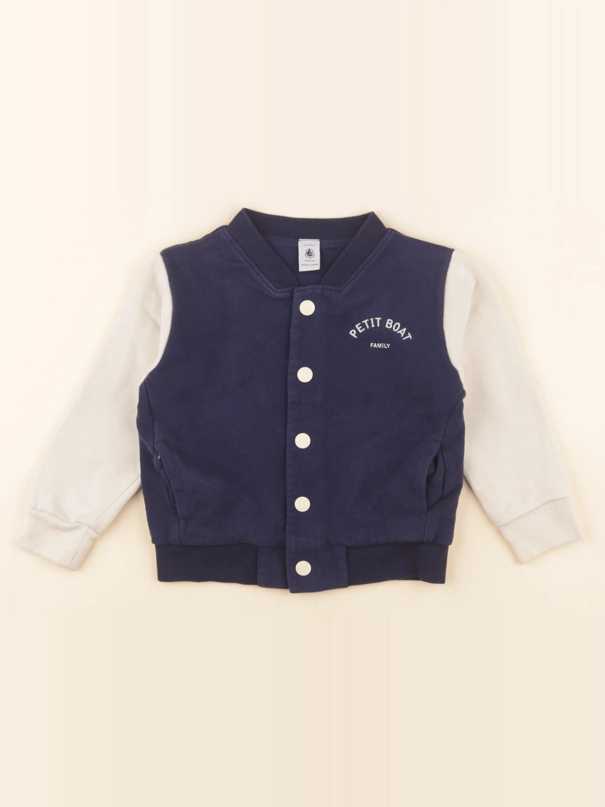 Petit Bateau - veste bleu - 3 ans