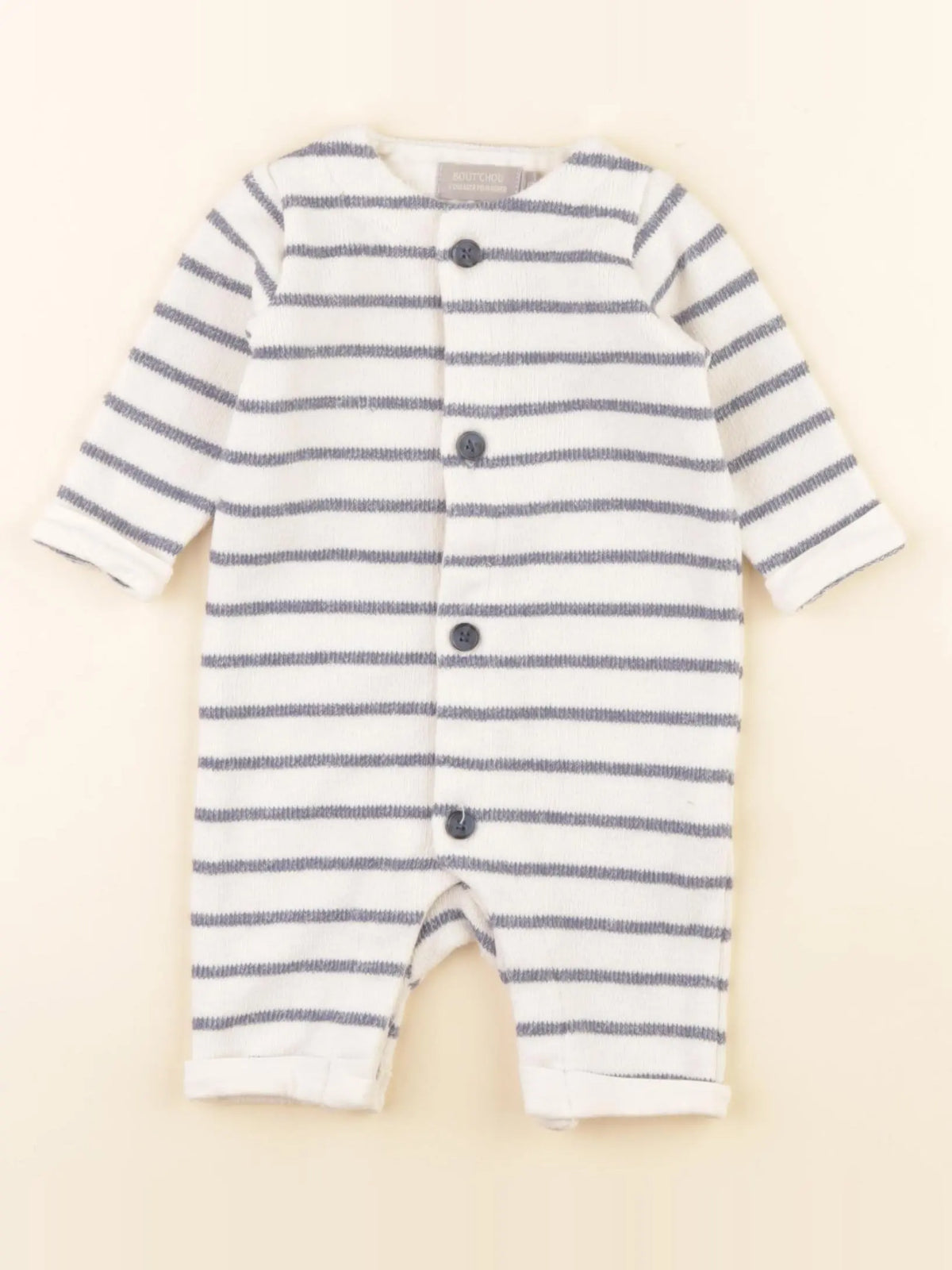 Boutchou - combinaison bleu - 1 mois