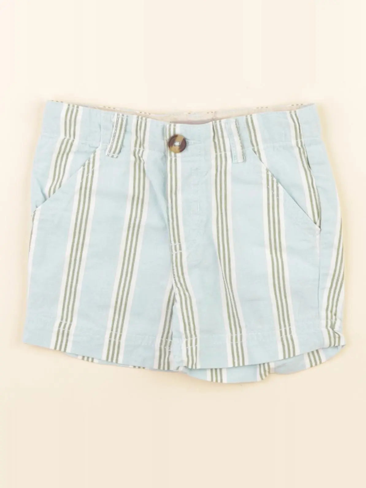 Boutchou - short bleu - 6 mois