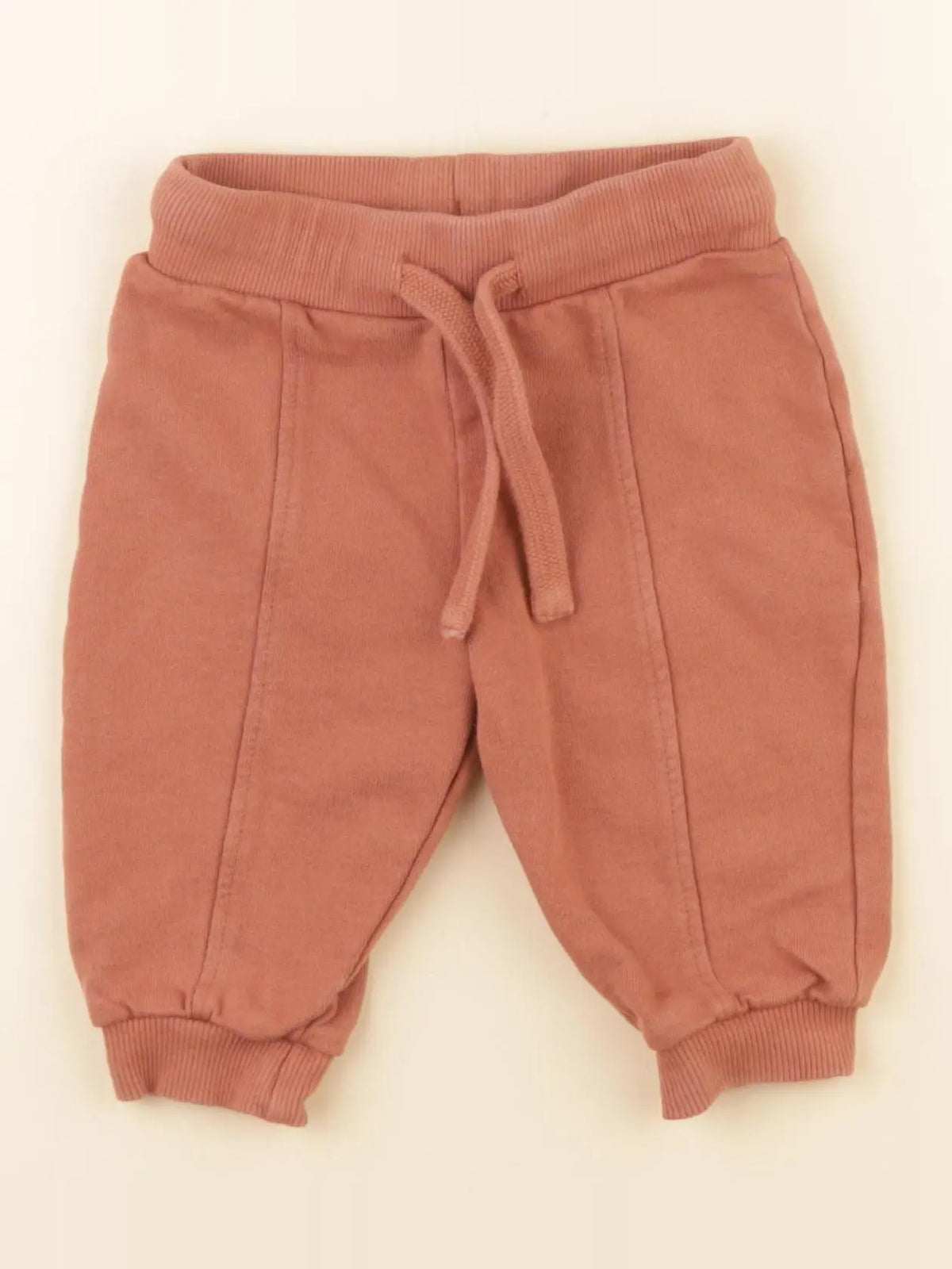 Boutchou - jogging orange, marron - 6 mois