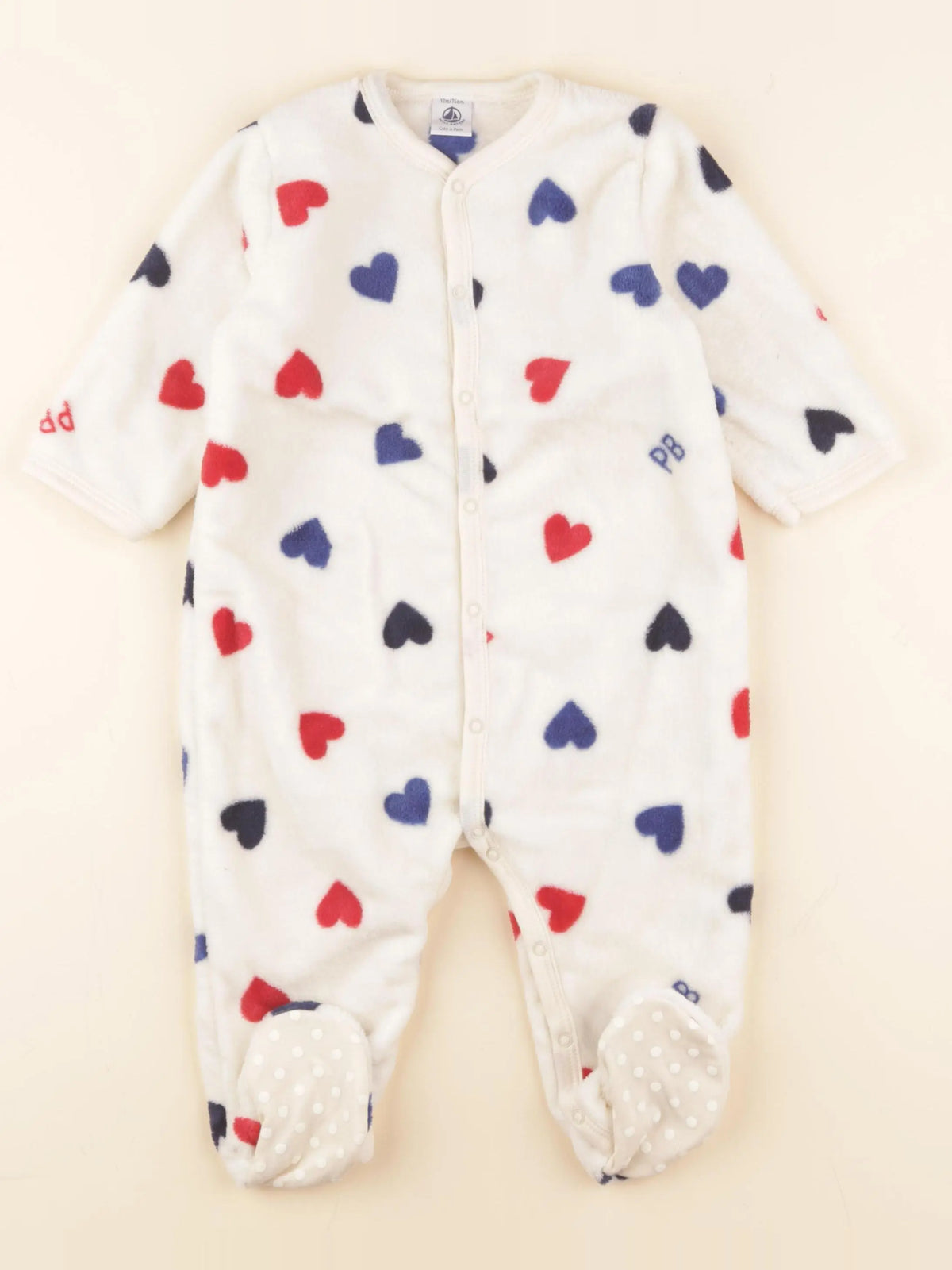 Petit Bateau - sur-pyjama multicolore - 12 mois