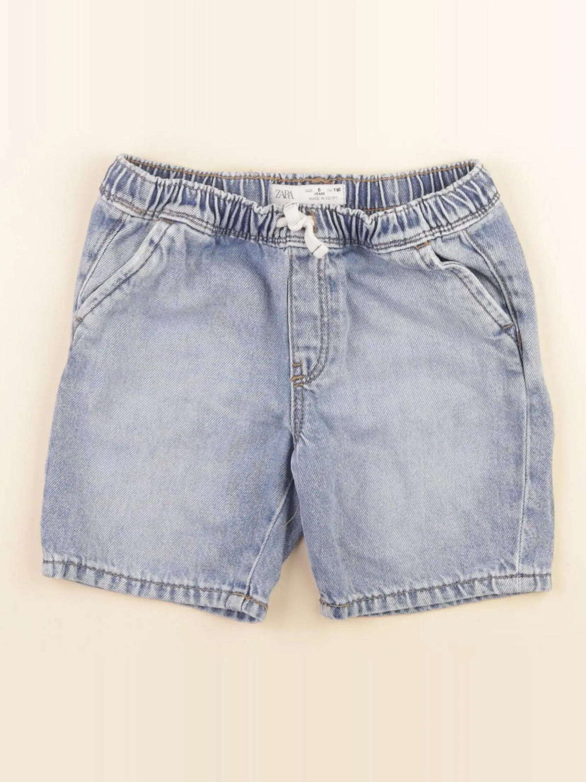 Zara - short bleu - 6 ans