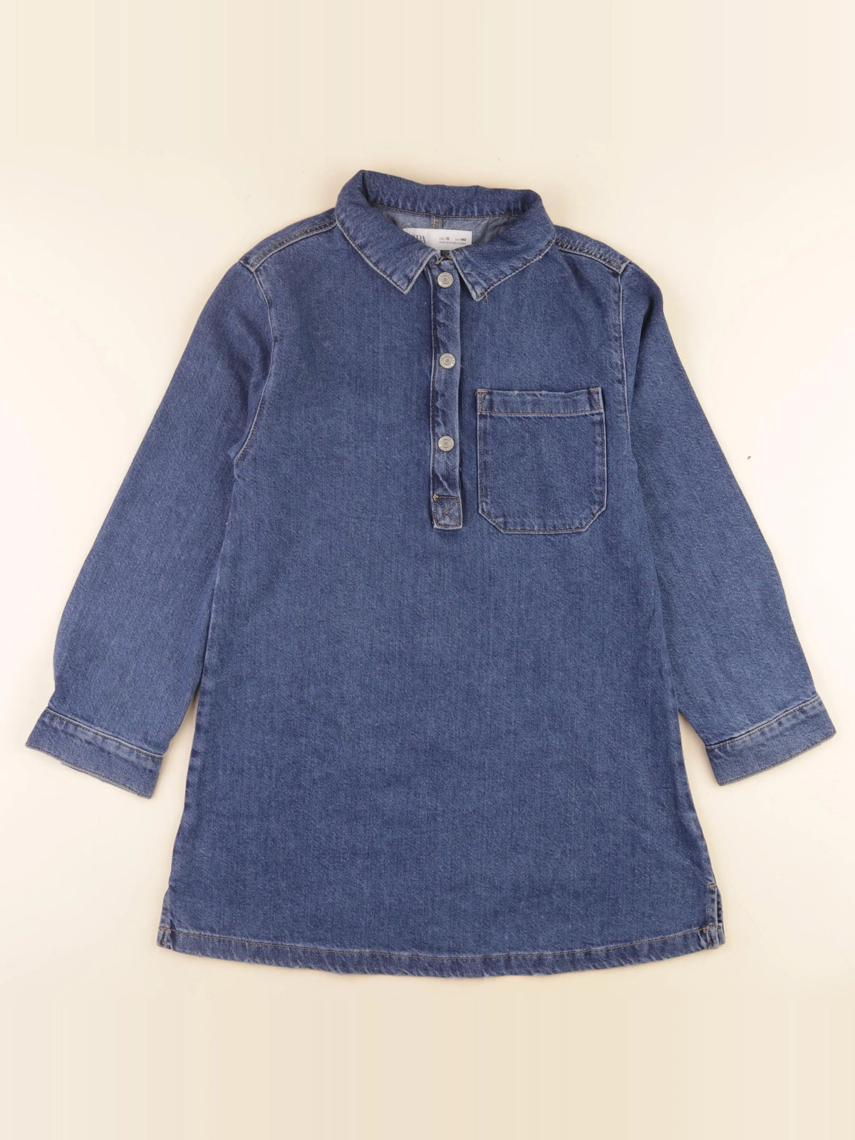 Zara - robe bleu - 10 ans