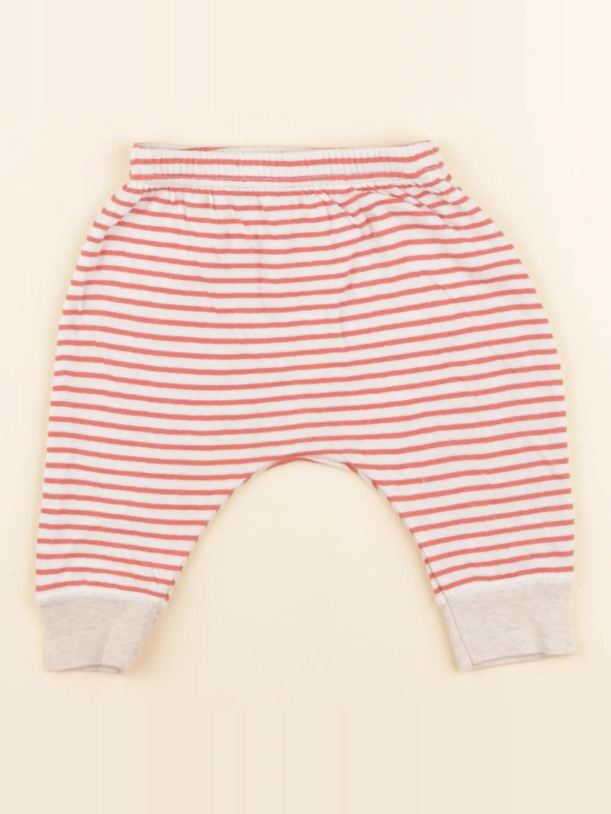 Petit Bateau - sarouel orange - 3 mois