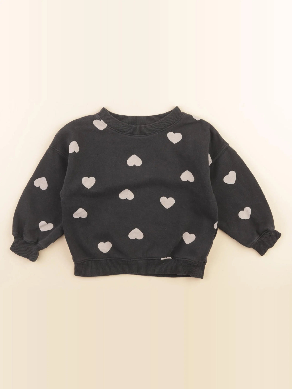H&M - sweat gris - 18/24 mois